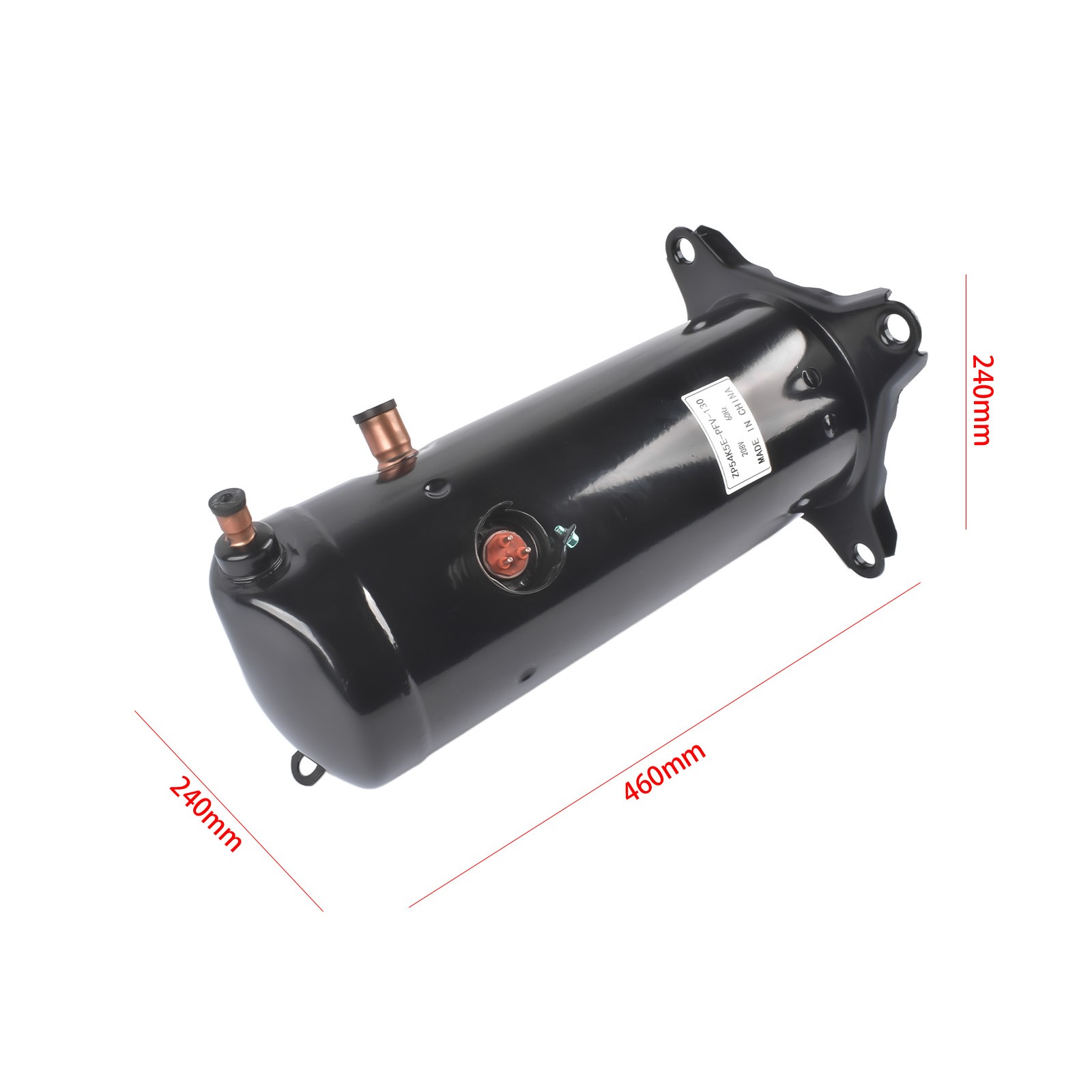 Scroll Compressor ZP54K5E-PFV-130 R-410A 208-230 Voltage 1 Phase 5 Ton 4-1/2 HP