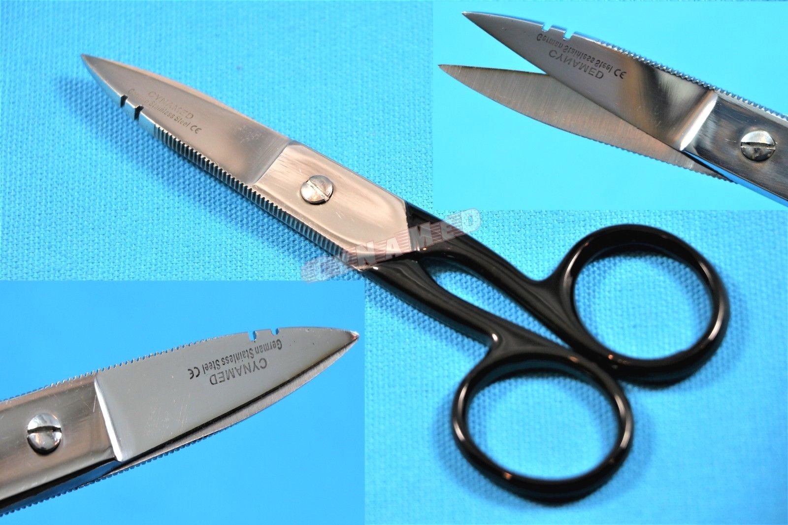 German Electrician Scissors Cutting Stripping Wires Electrical Repair Tool 5.25"