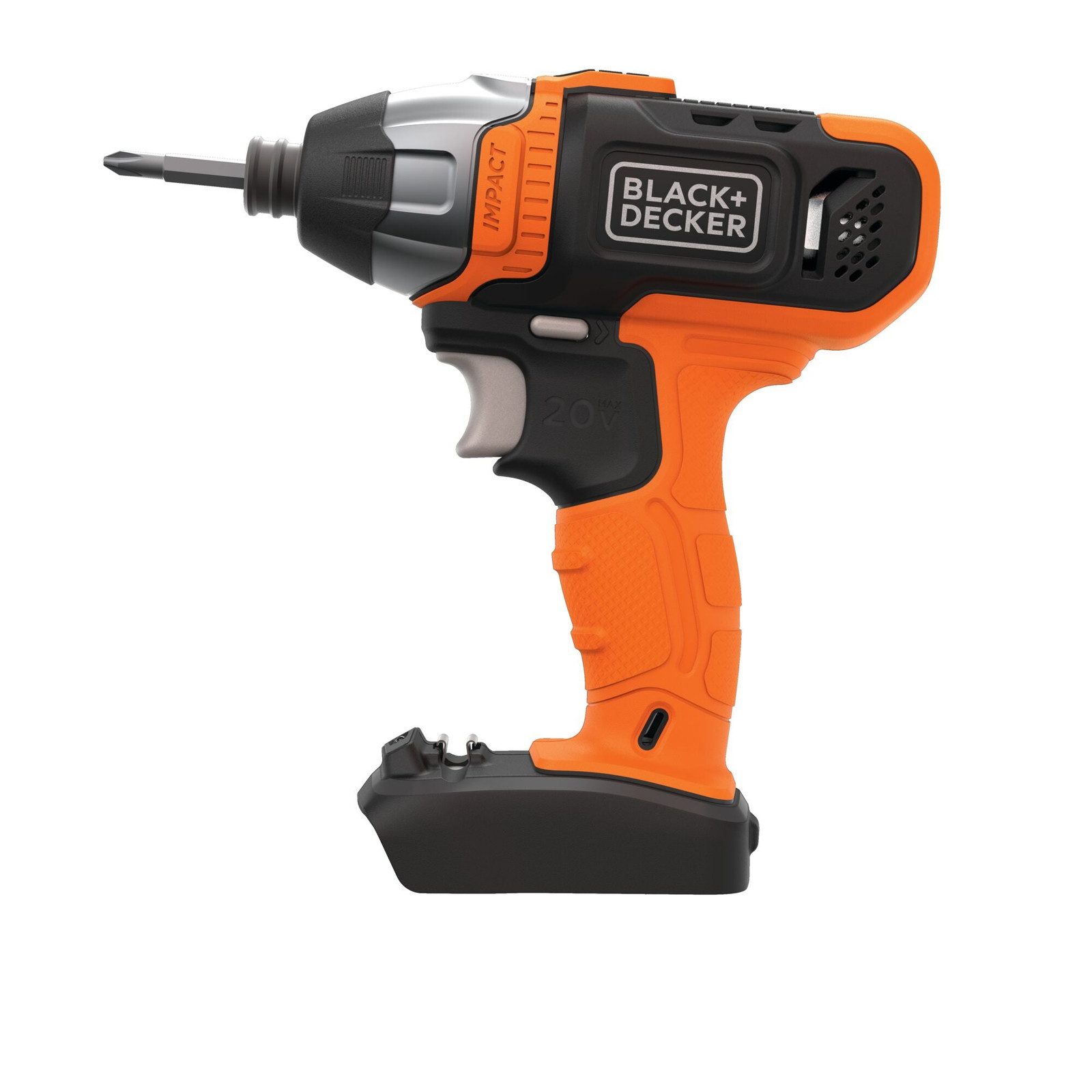 BLACK+DECKER 20-Volt L-Ion Cordless Drill/Impact Driver Combo Kit- BD2KITCDIBC