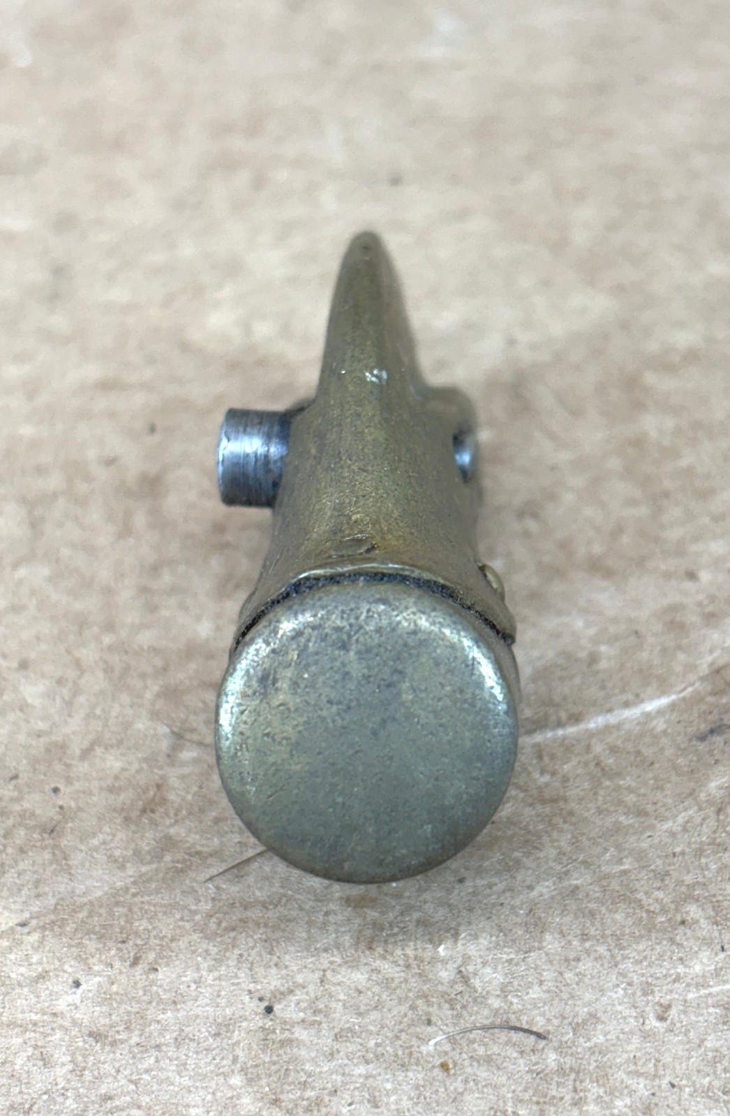 VERY RARE NORWEGIAN MODEL 1912 KRAG JORGENSEN CARBINE MUZZLE COVER SIGHT HOOD