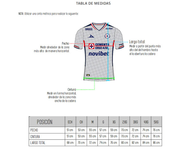 NEW CRUZ AZUL AWAY JERSEY 2025-2026 PERSONALIZE PIRMA LIGA MX MEN FOOTBALL