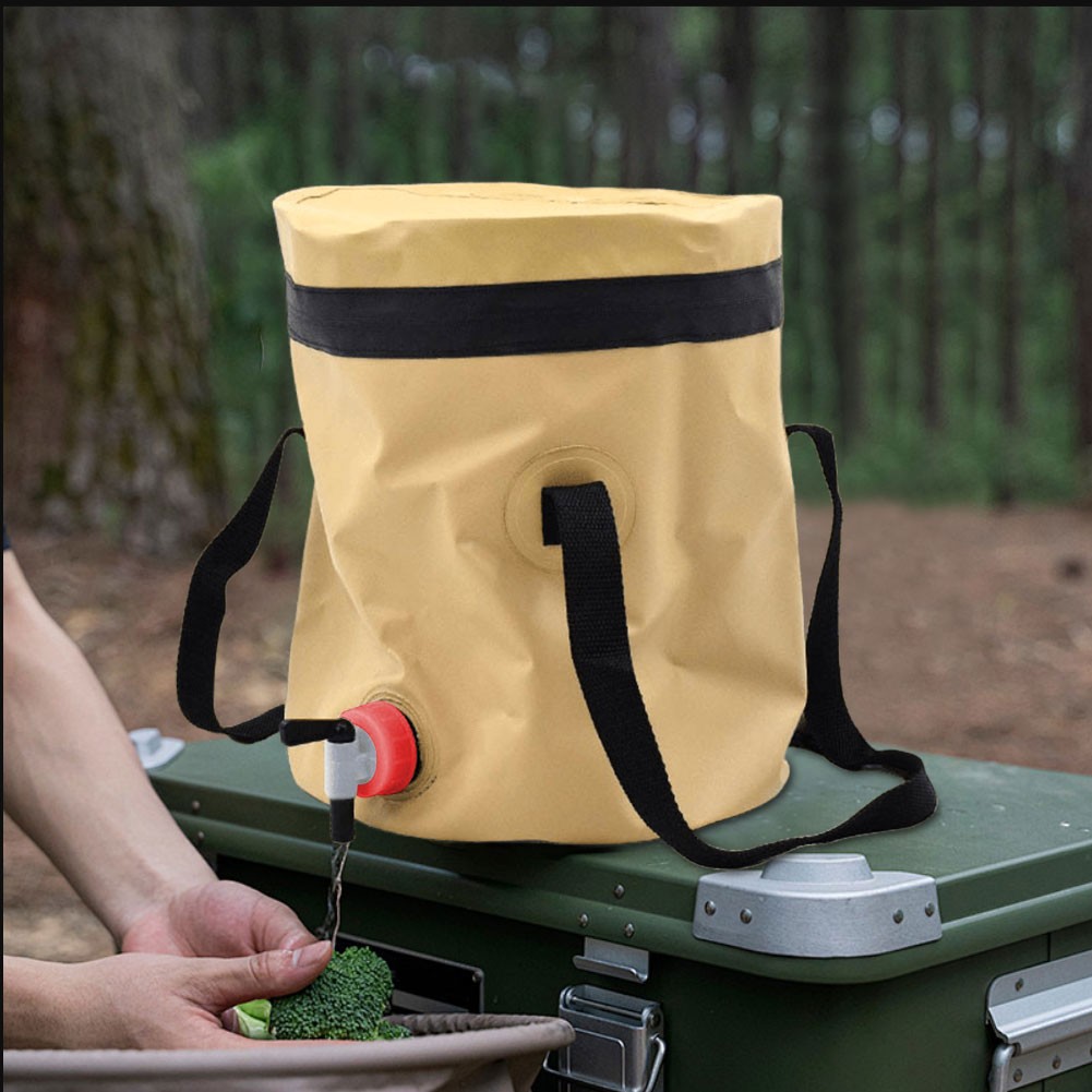 10L Portable Water Carrier with Faucet for Camping Hiking Traveling Fishing