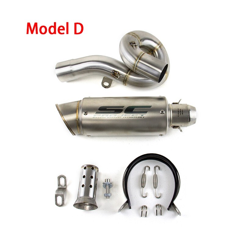 Slip for Kawasaki Ninja ZX6R ZX636 2009-2025 Exhaust Mid Link Pipe Muffler Tips