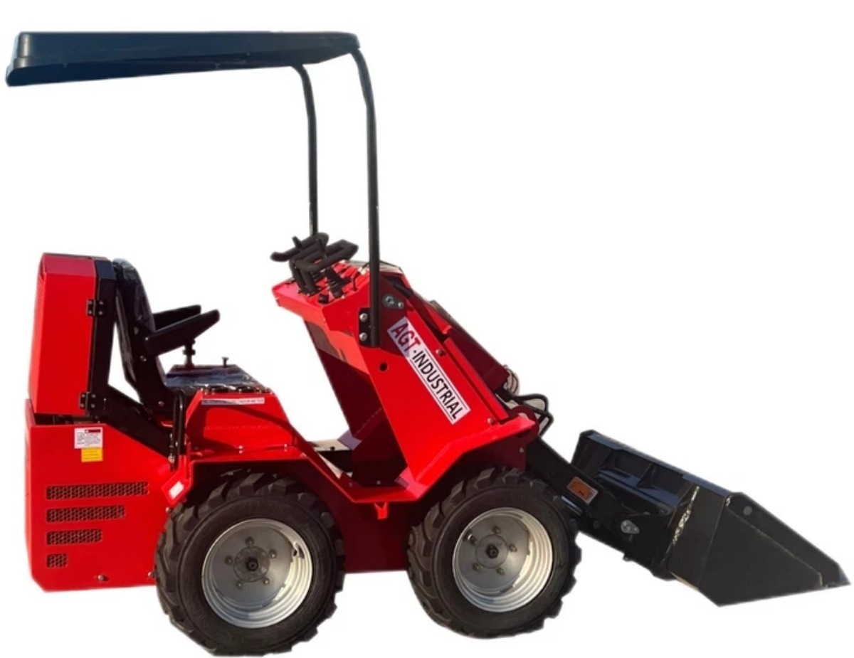 SDA-140W Ride-On Wheeled Mini Skid Steer Loader with RATO Engine
