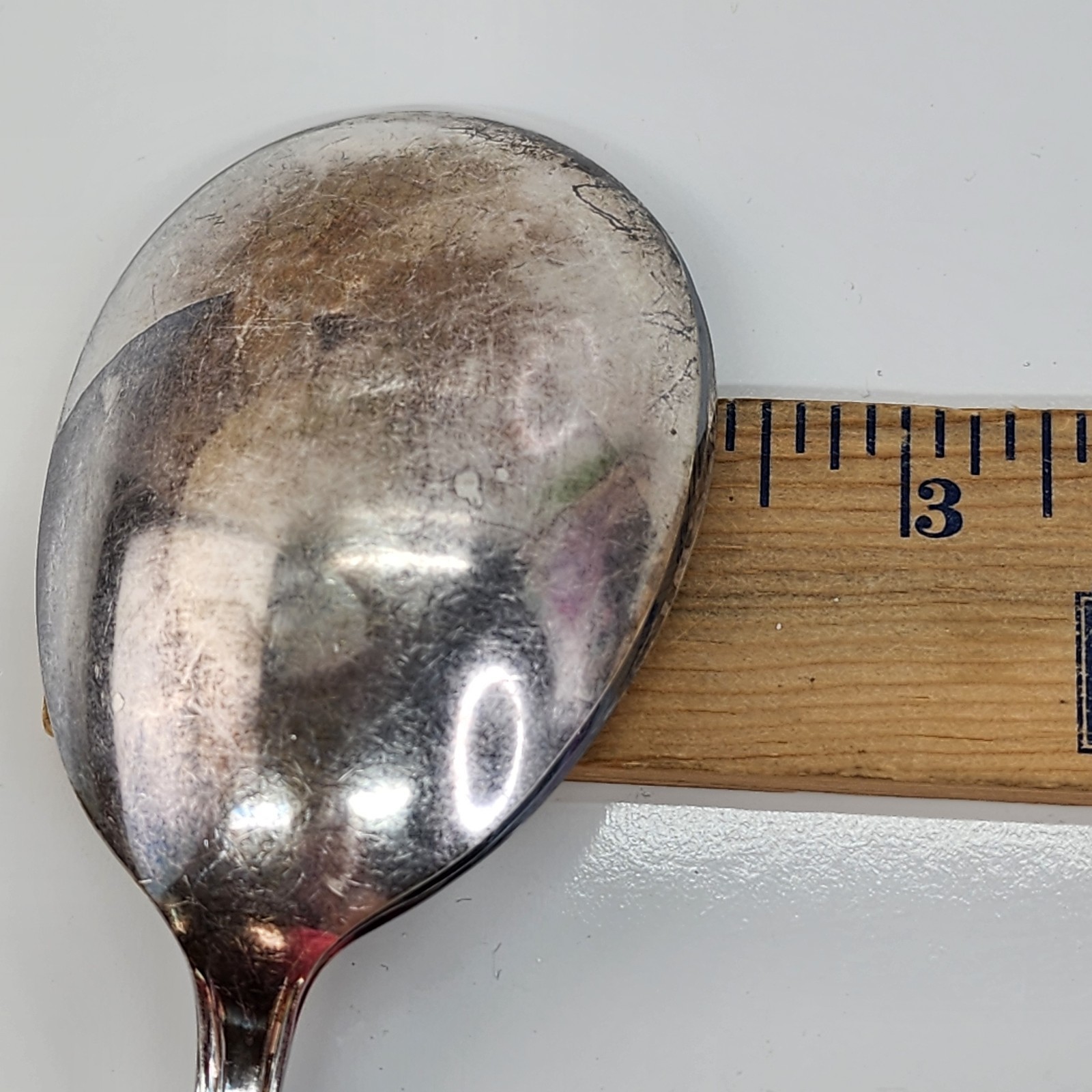 5 Vtg Silverplate Serving Spoons Wm Rogers Arbutus & Old Company Signature Rose