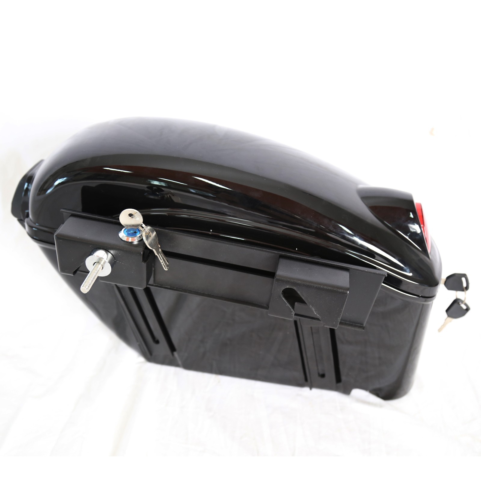 Universal Hard Saddle bags MOTORCYCLE detachable quick release mounting brackets