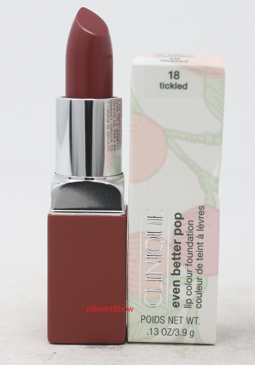 CLINIQUE EVEN BETTER POP LIP COLOUR FOUNDATION LIPSTICK .13 OZ / 3.9 G NIB