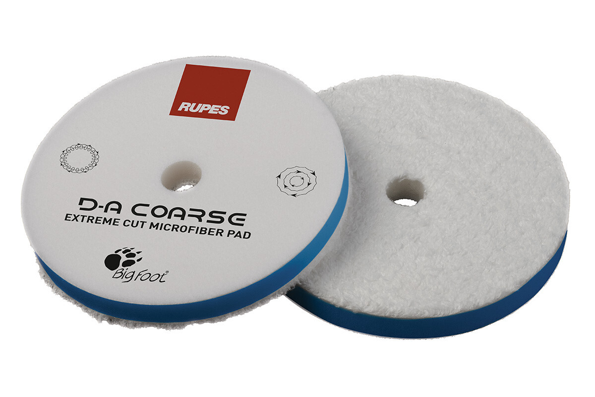 5" Rupes DA Coarse Extreme Cut Microfiber Pad | 130mm For 5" Backing Plate