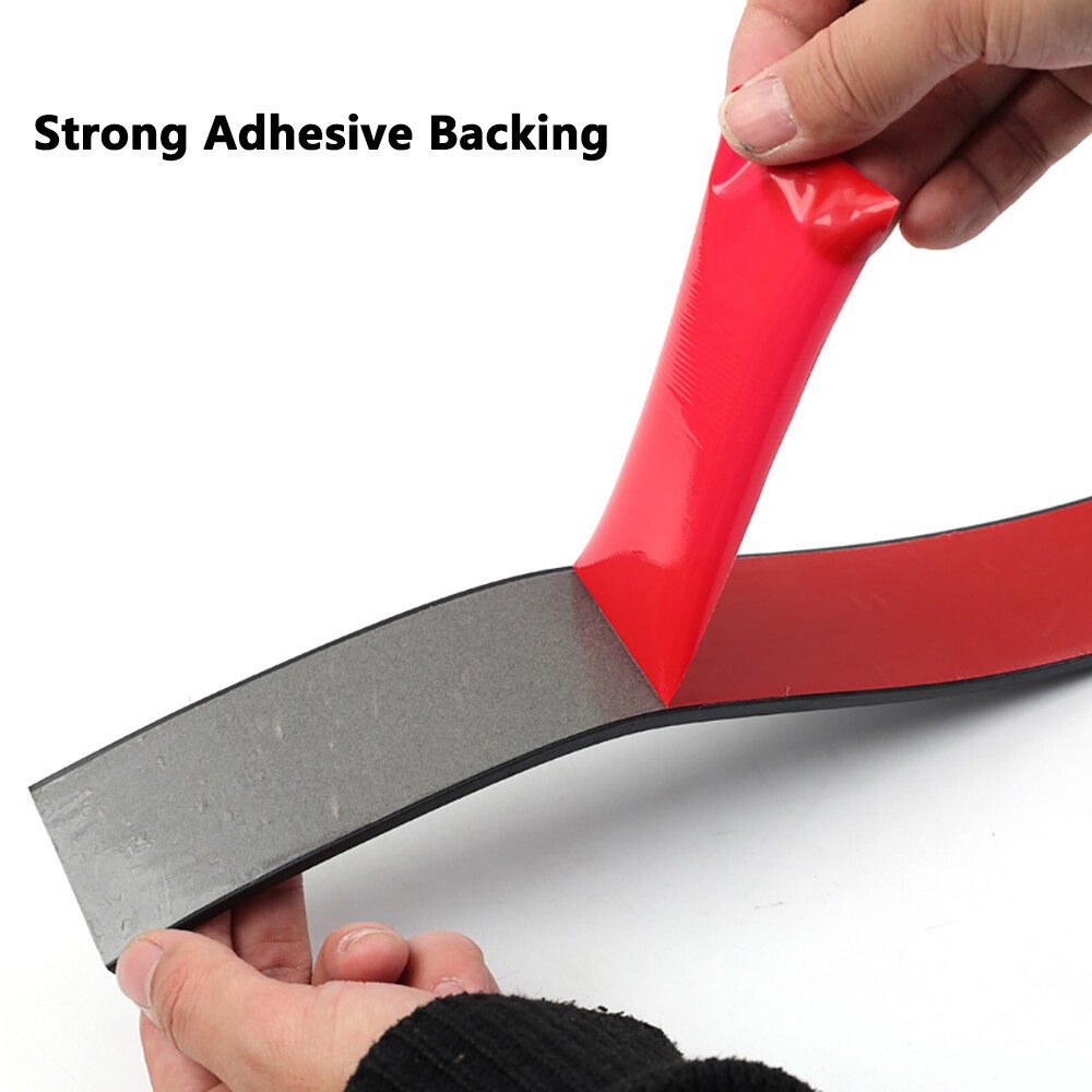 Rubber Strip Self Adhesive Pads Adhesive Backed Solid Seals Gasket Various Sizes