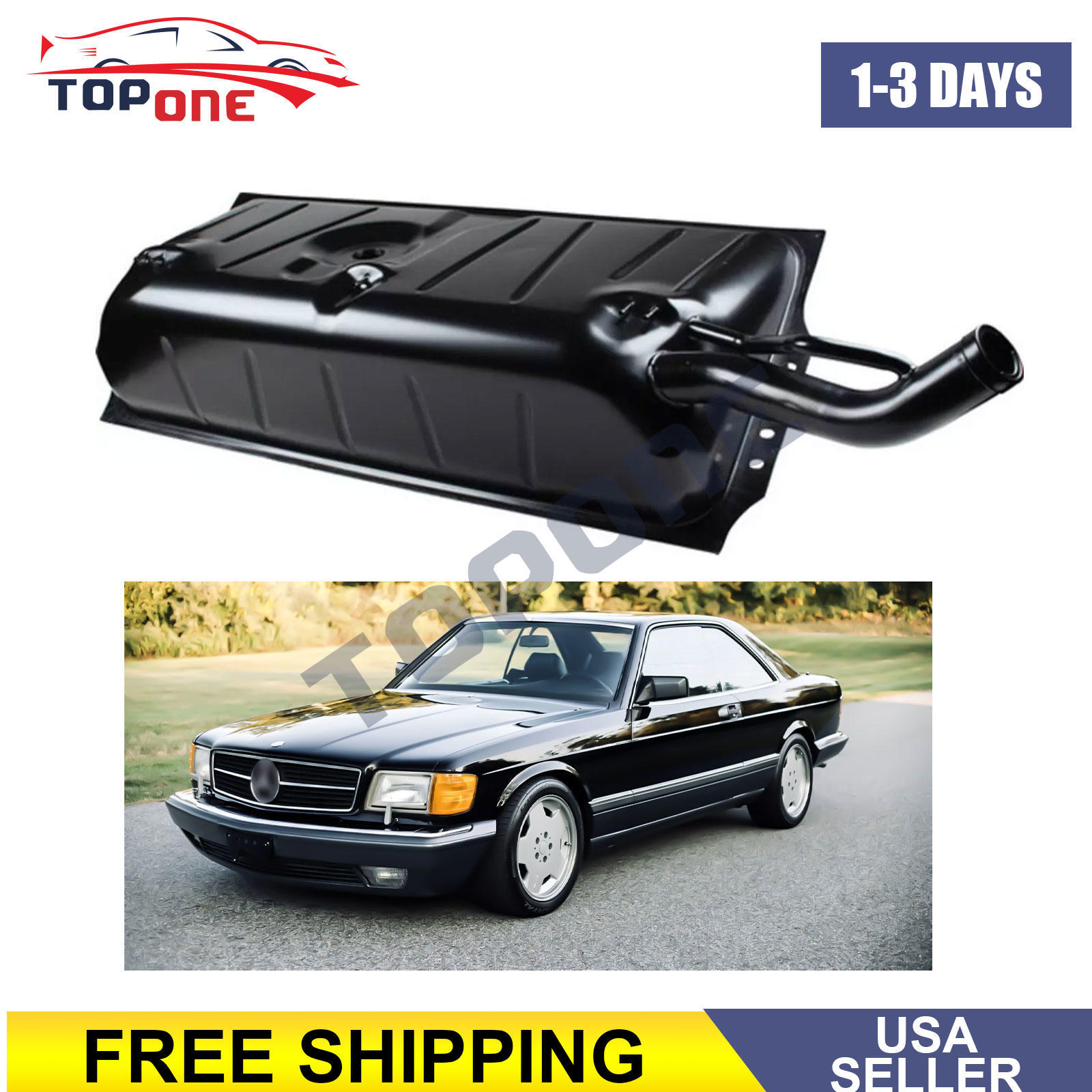 107-470-45-01 JP Group Dansk Fuel Tank Gas for MB Mercedes Mercedes-Benz 560SL