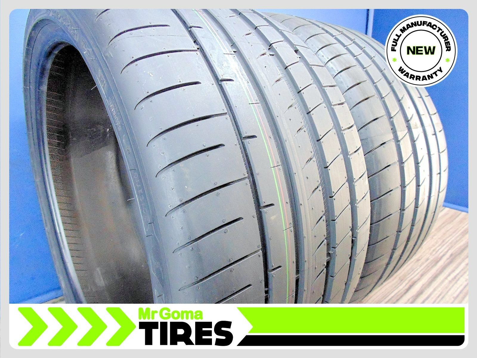 2 New Goodyear Eagle F1 Asymmetric 3 305/30ZR21 104Y XL NF0 Tires - 3053021