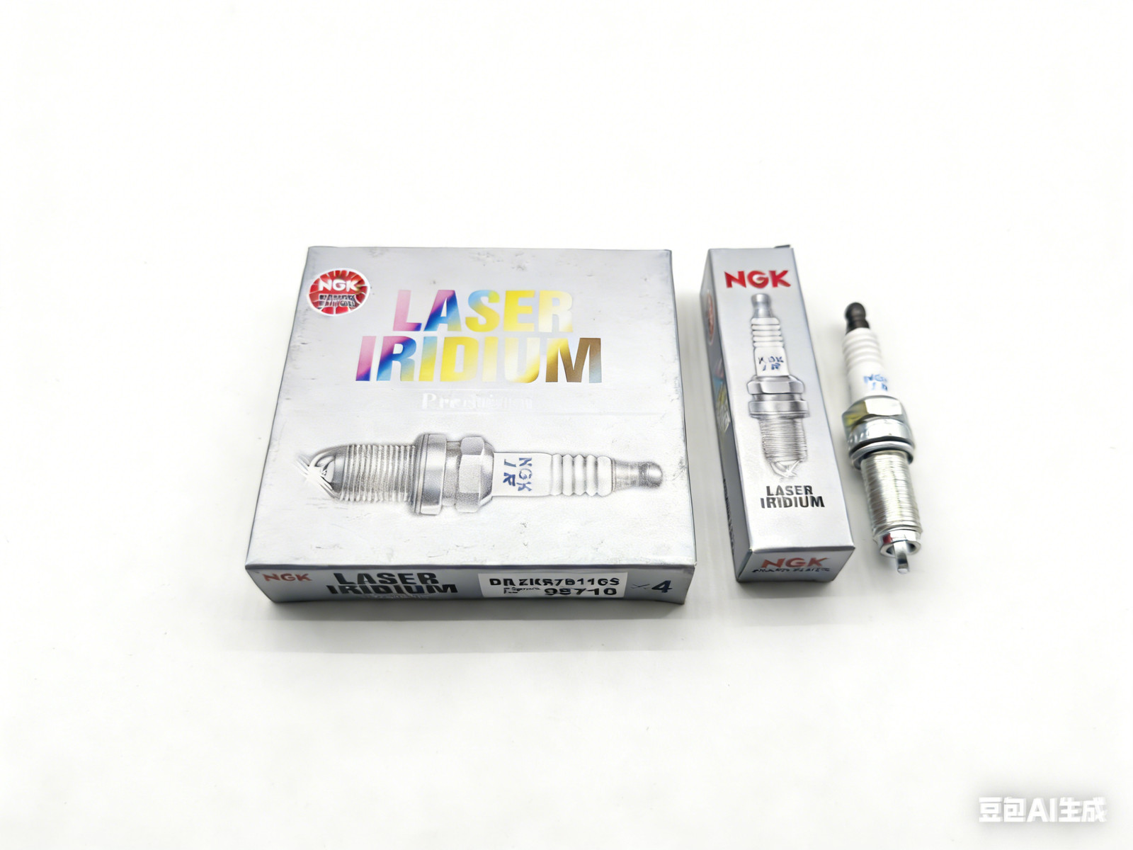 Set of 4 NGK 95710 Laser Iridium Spark Plugs DILZKR7B11GS fits Honda Acura New