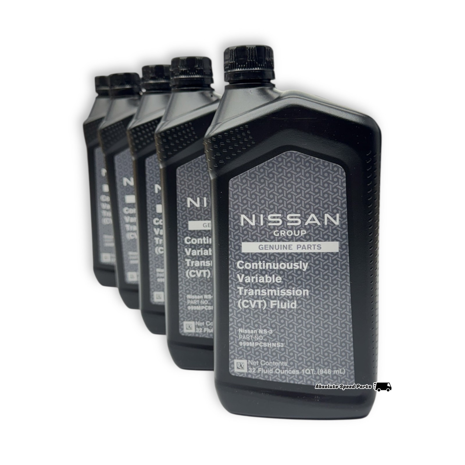 GENUINE OEM Nissan NS-3 CVT Fluid 5-Quart 999MP-CV0NS3 999MP-NS300P 999MP-CSHNS3