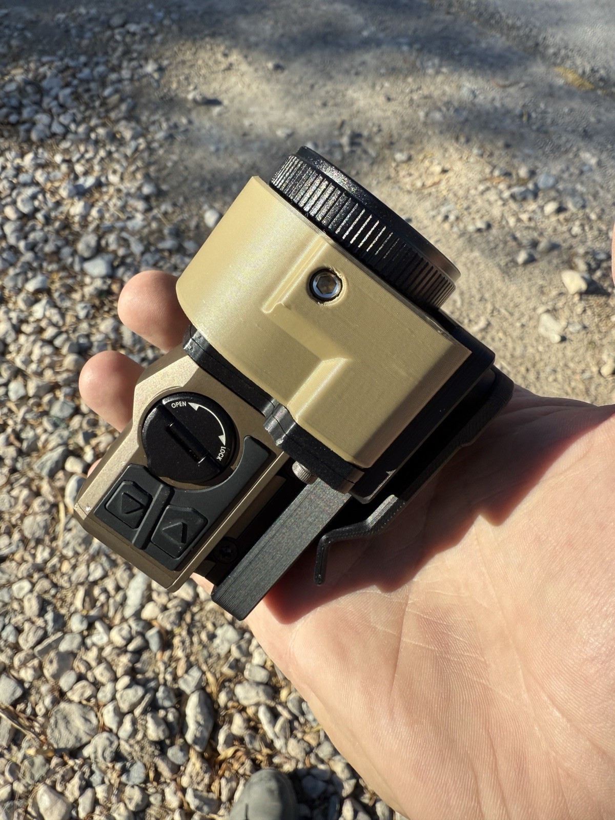 Monocular Magnifier - Infitac FMP-13 Compatible - Olive Brown