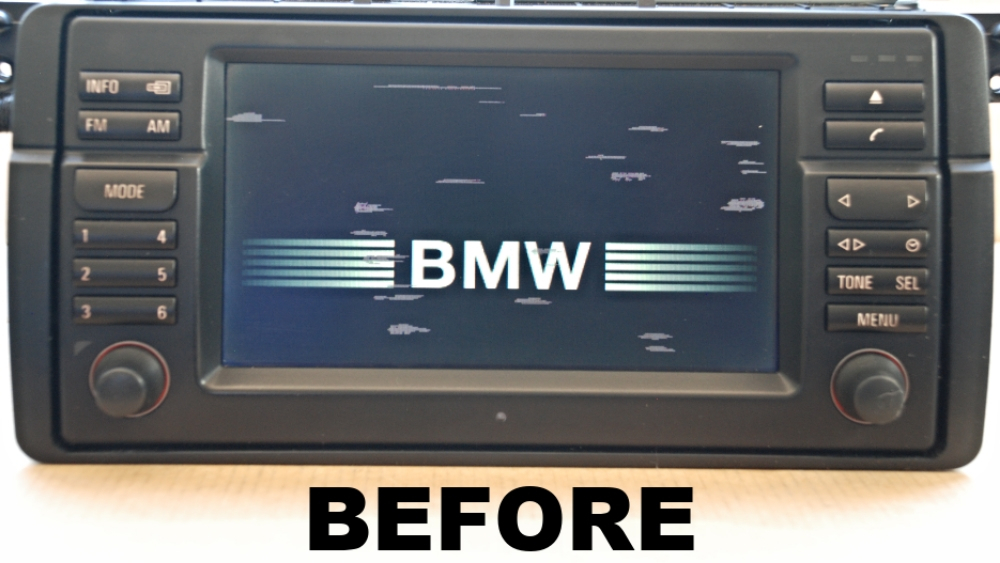 LCD for BMW NAVIGATION MONITOR RADIO DISPLAY WIDE SCREEN E38 E39 E46 540 740 M3