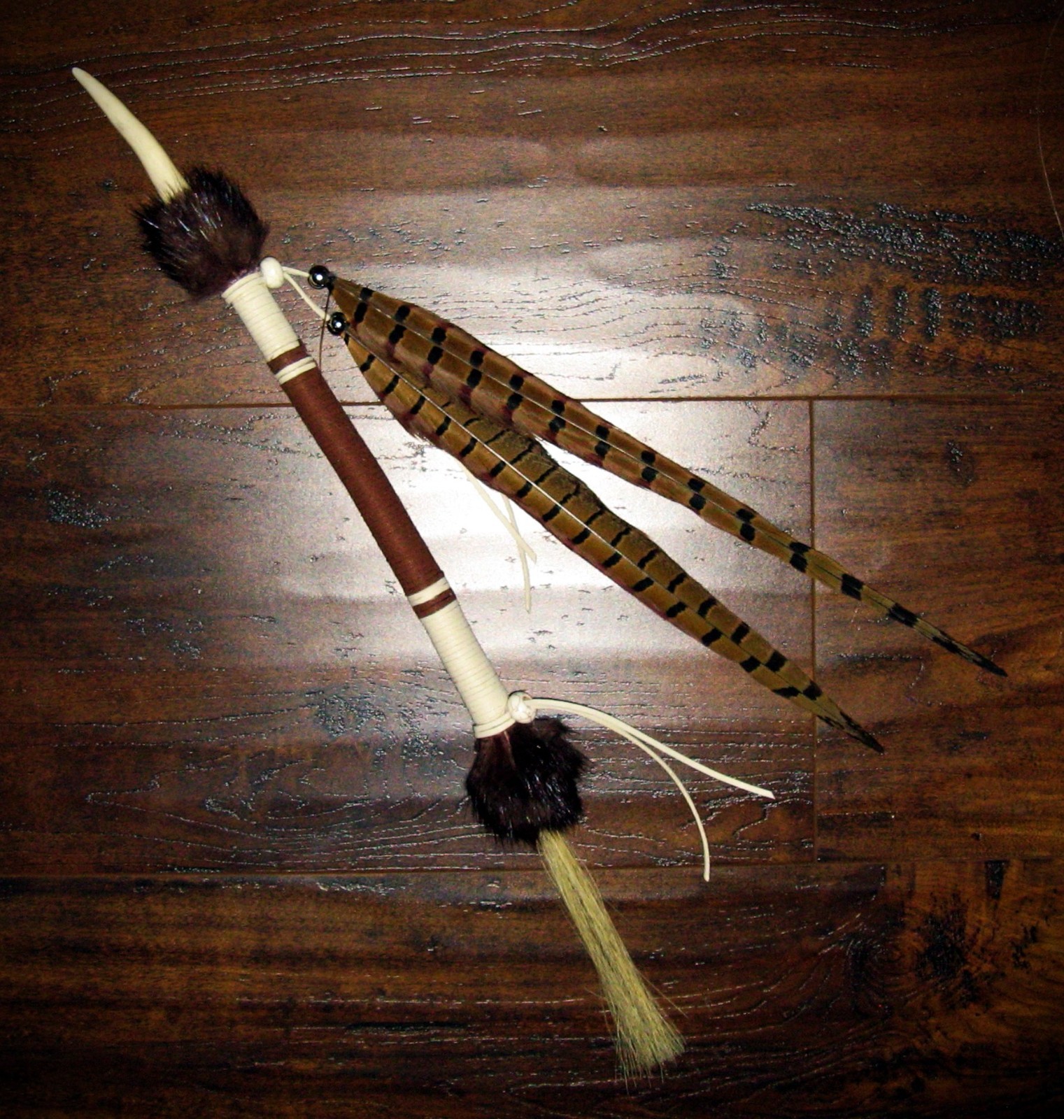 NATIVE AMERICAN SPIRIT / TALKING STICK  TURKEY 19"