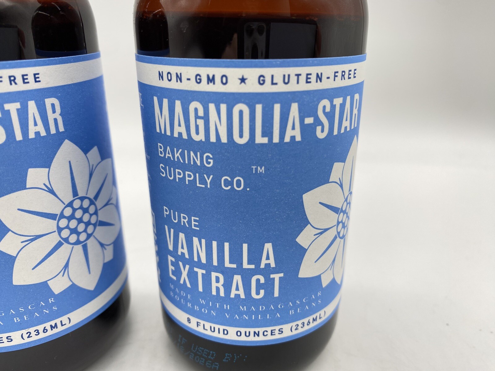 Magnolia-Star Pure Vanilla Extract, 2 Pack - 8 Fl. Oz. Each