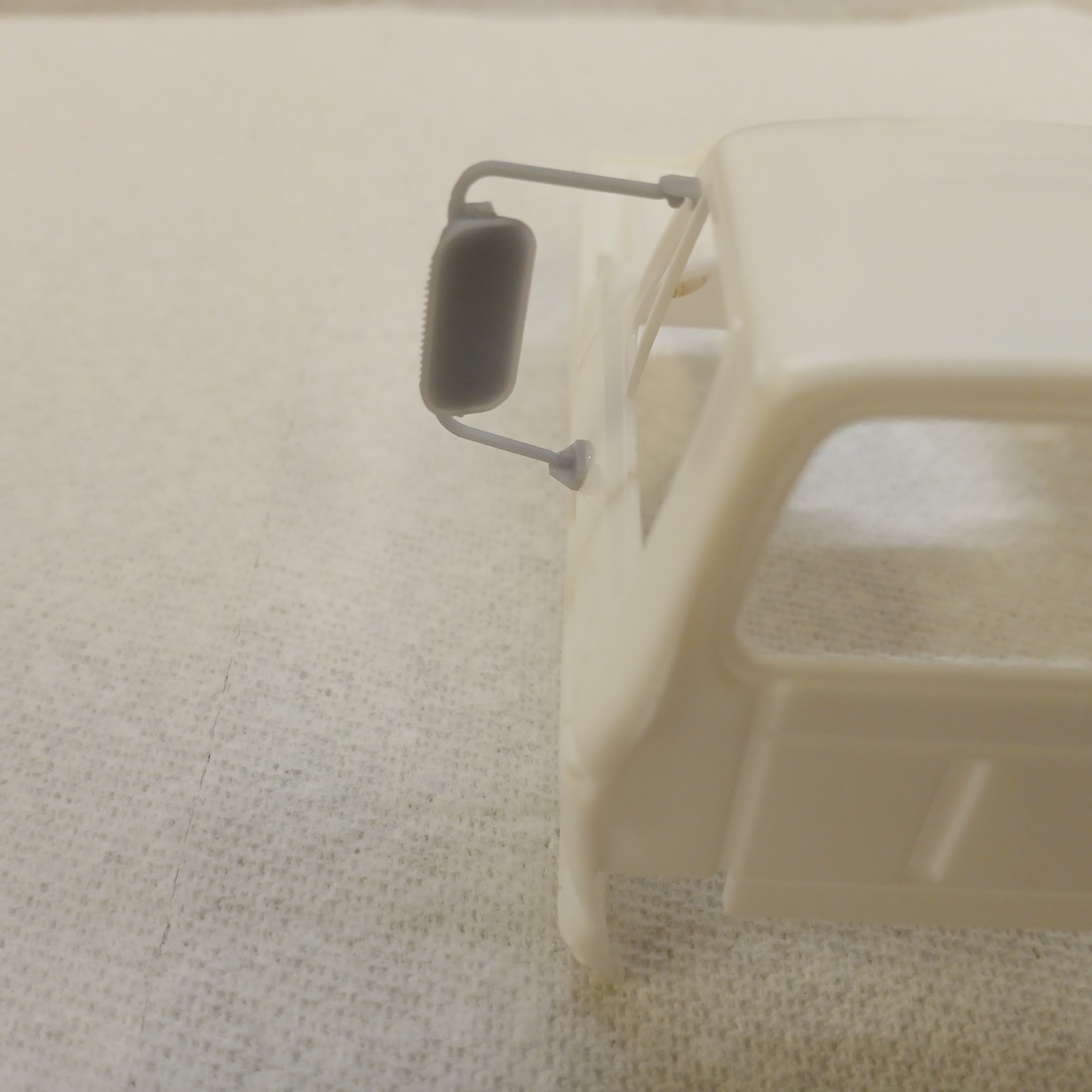 Vintage 1973 - 1979 Ford F-Series West Coast Jr. Side Mirrors Pair 3D Resin 1/25