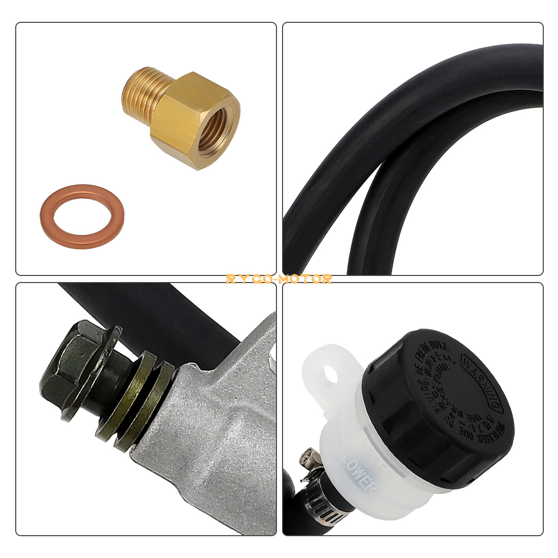 Rear Brake Caliper & Master Cylinder for Polaris Trail Blazer 250 330 Trail Boss