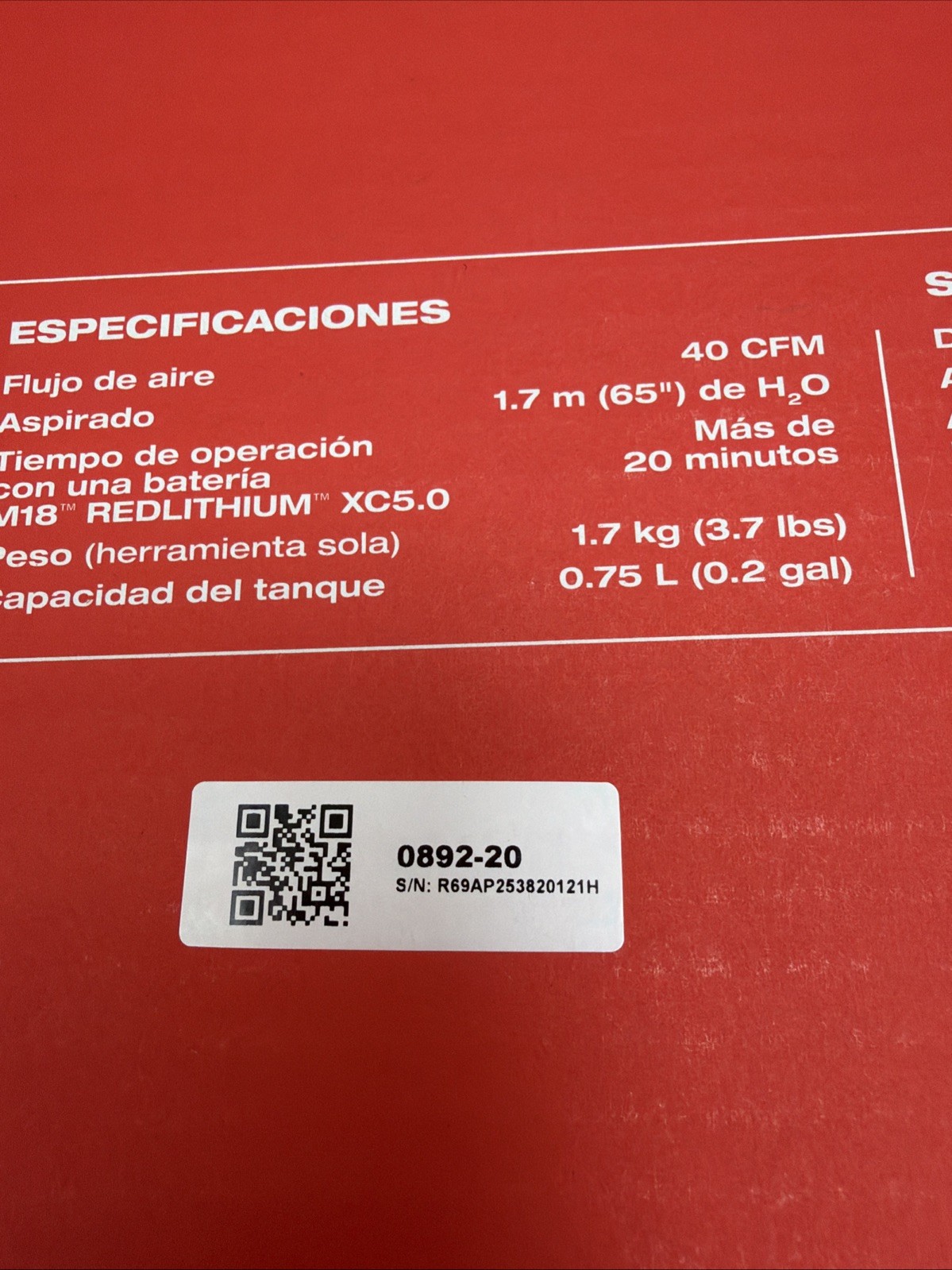 Milwaukee M18 Brushless Handheld Vacuum (Bare Tool)