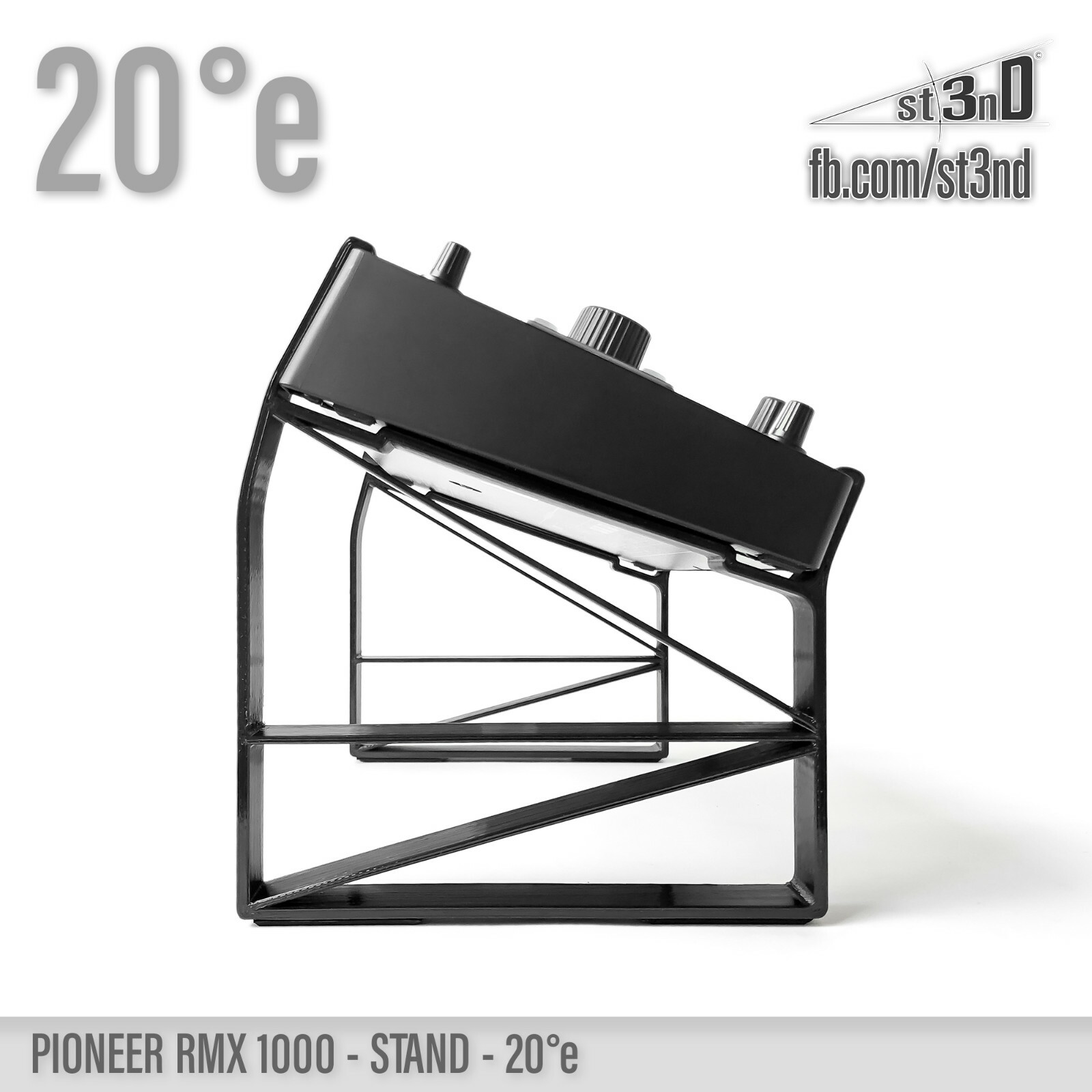 STAND for PIONEER RMX-1000 20° elevated - 3D printed - 100% Buyer Satisfaction