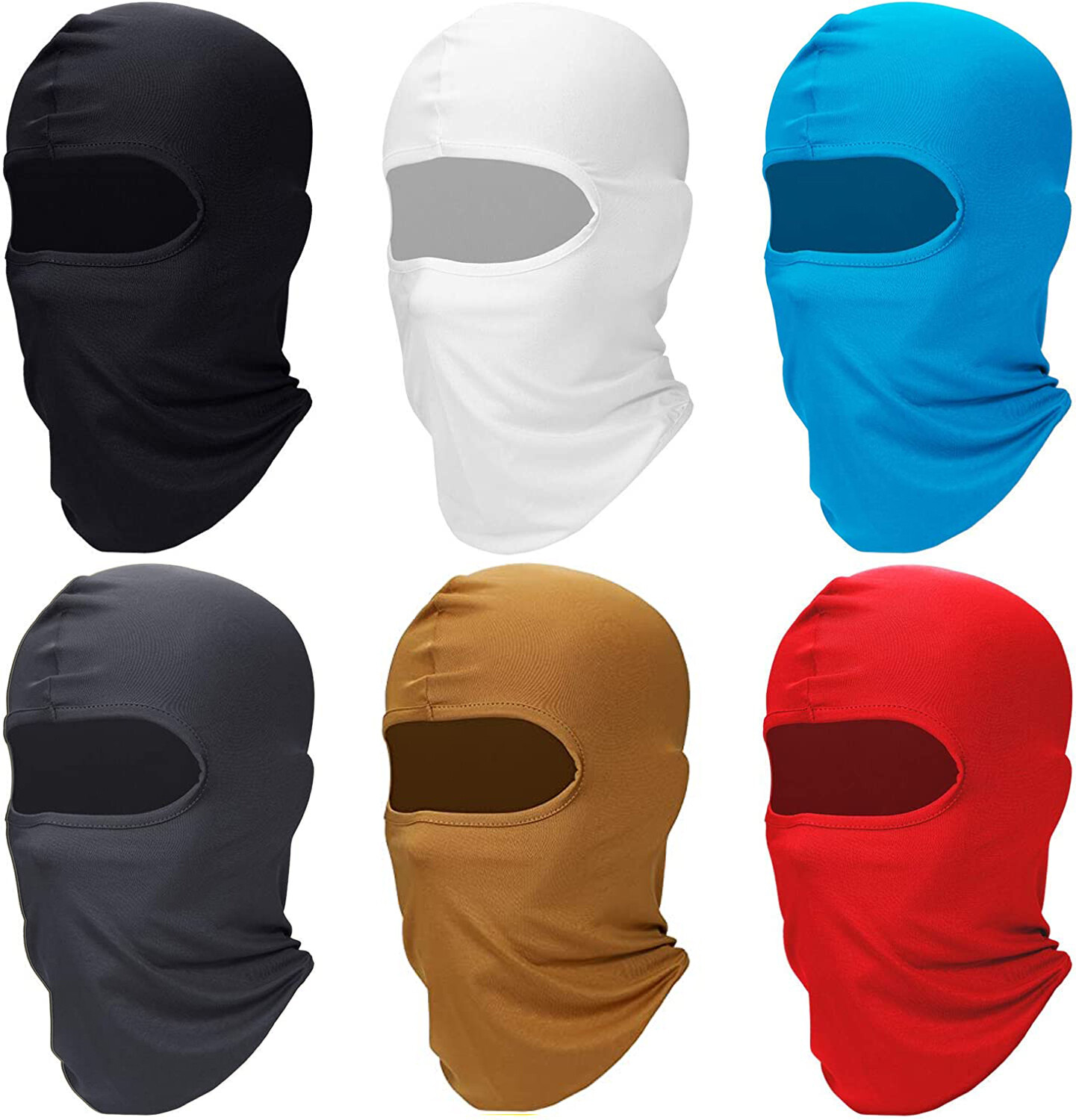 Balaclava Full Face Mask UV Protection Ski Sun Hood Tactical Masks for Men Women