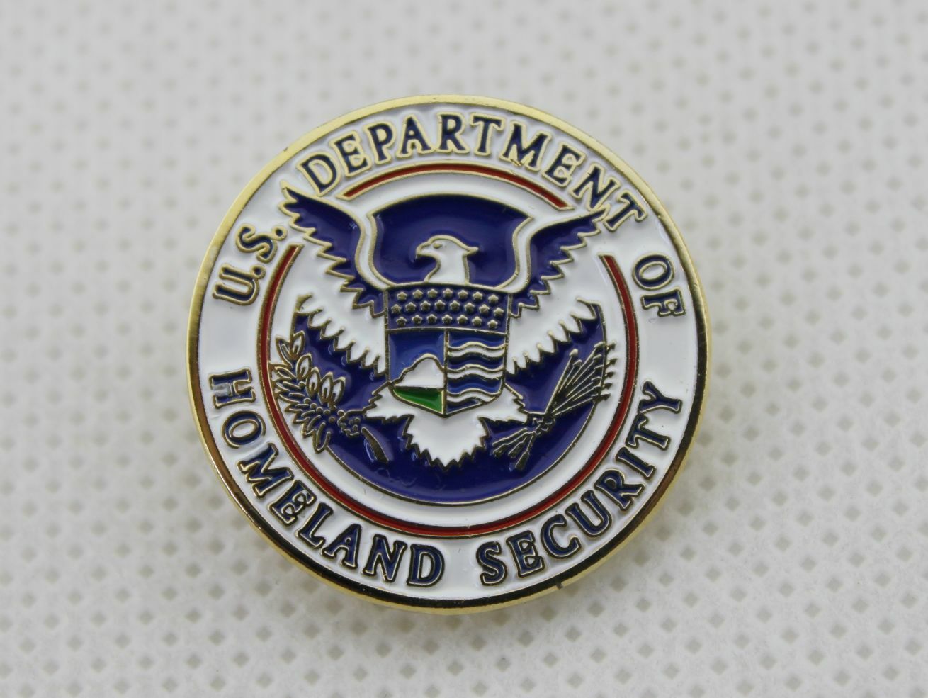 DHS lapel pin