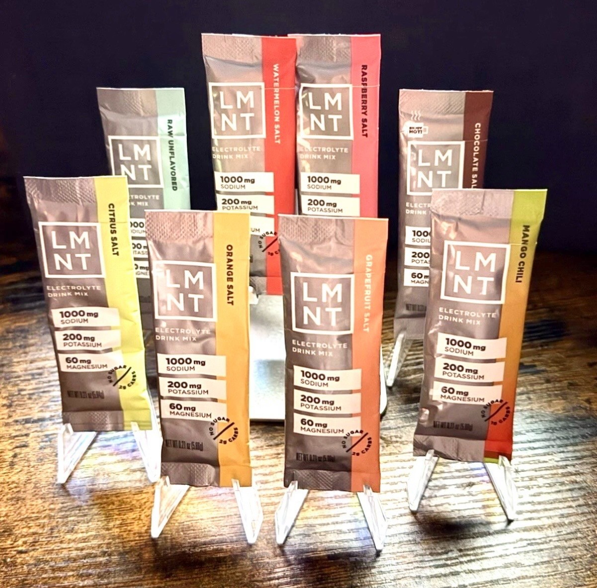 LMNT Electrolytes: Variety Pack | Watermelon | Raspberry | Citrus | Sugar-Free