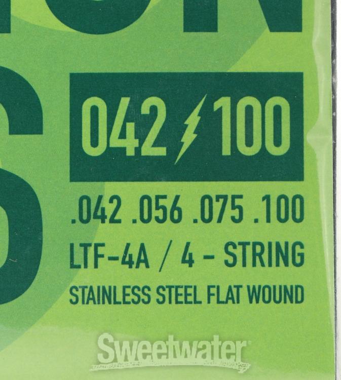 La Bella LTF-4A Low Tension Flexible Flats Bass Strings - 4-string