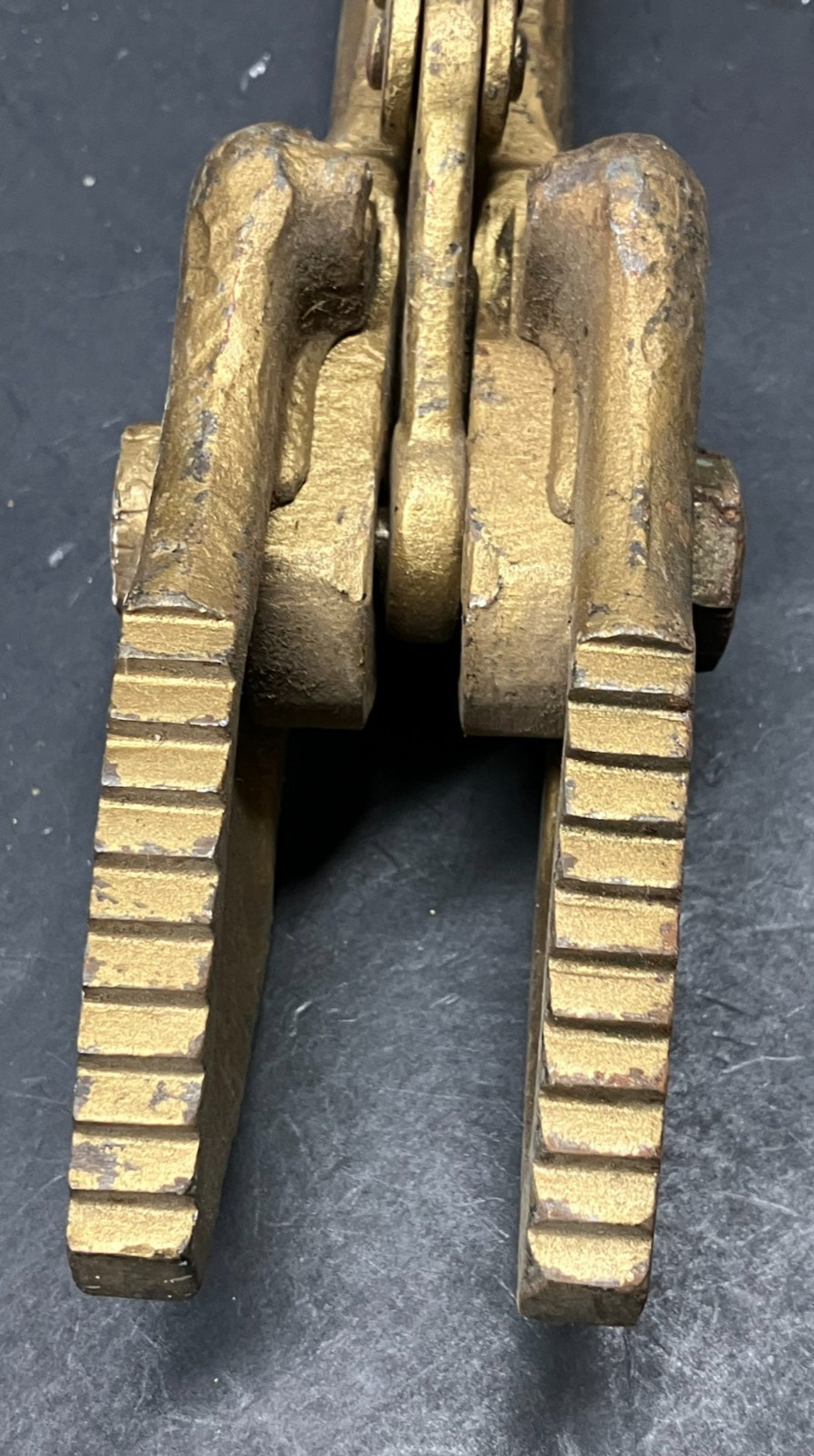 Antique 20-1/2" Vulcan No 11 Chain Pipe Wrench J.H.Williams & Co USA Pat 1896-97