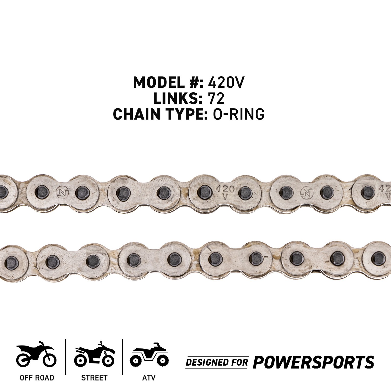 Sprocket Chain Set for Honda ATC70 14/35 Tooth 420 O-Ring Rear Front Kit
