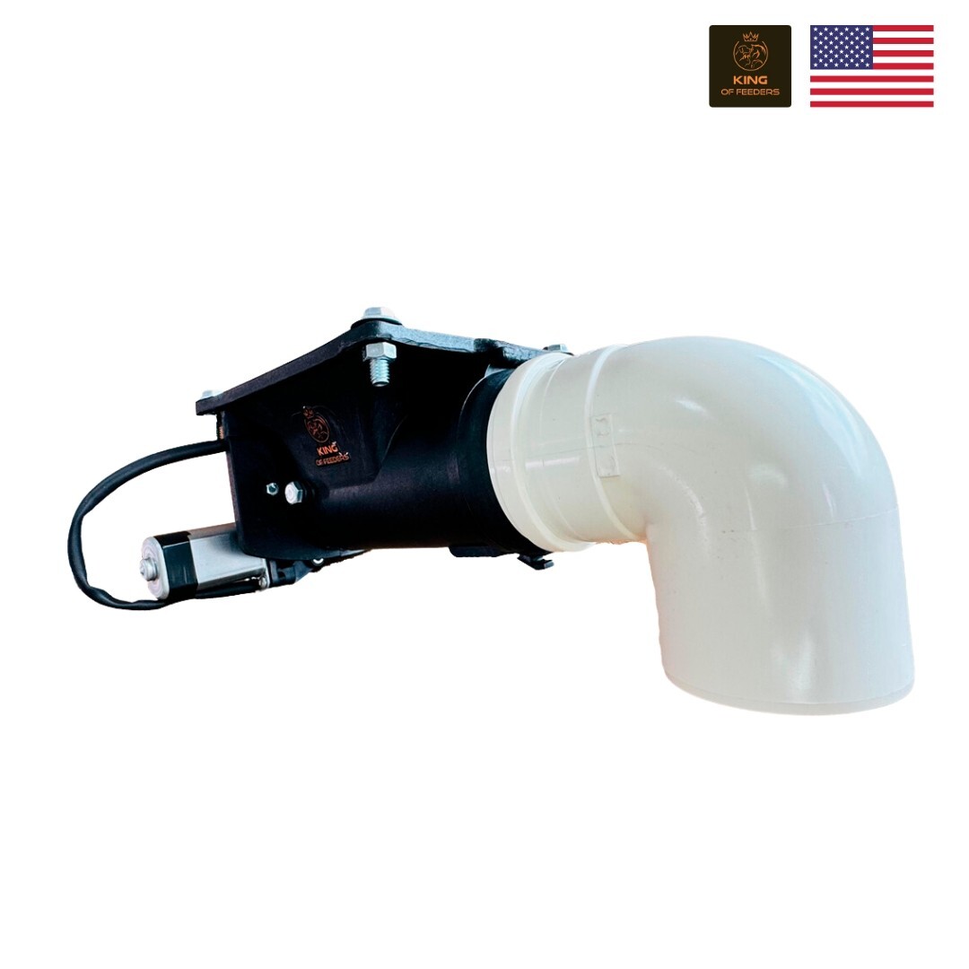 Automatic Feeder for Goats, Sheep, and Lambs, Food Dispenser with Timer