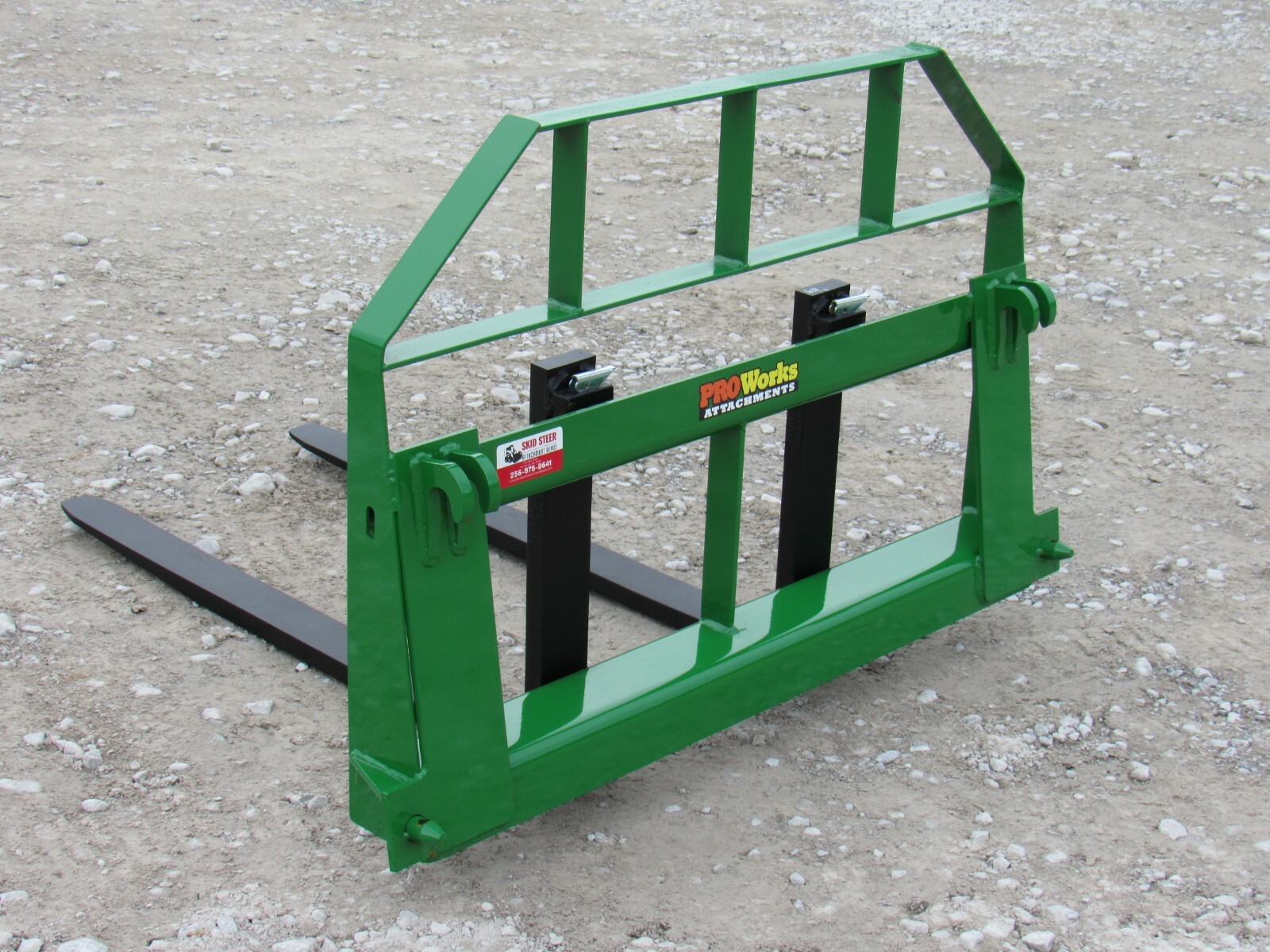 42" Long Compact Tractor Loader Pallet Forks Fits John Deere 200 300 400 Loaders