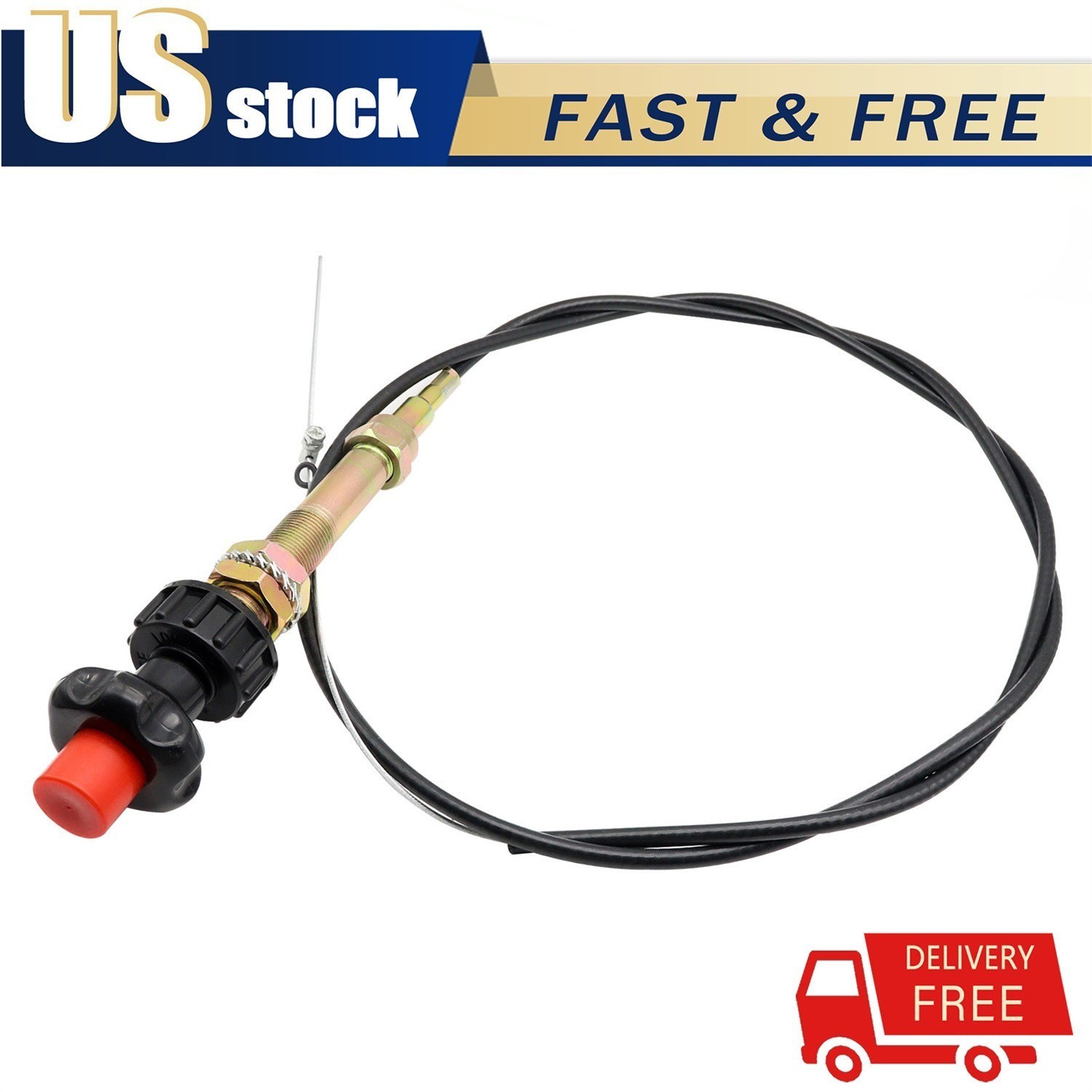 Fits VCGTX06 6FT Heavy Duty Vernier Adjustable Lock Cable/Locking Control Cable