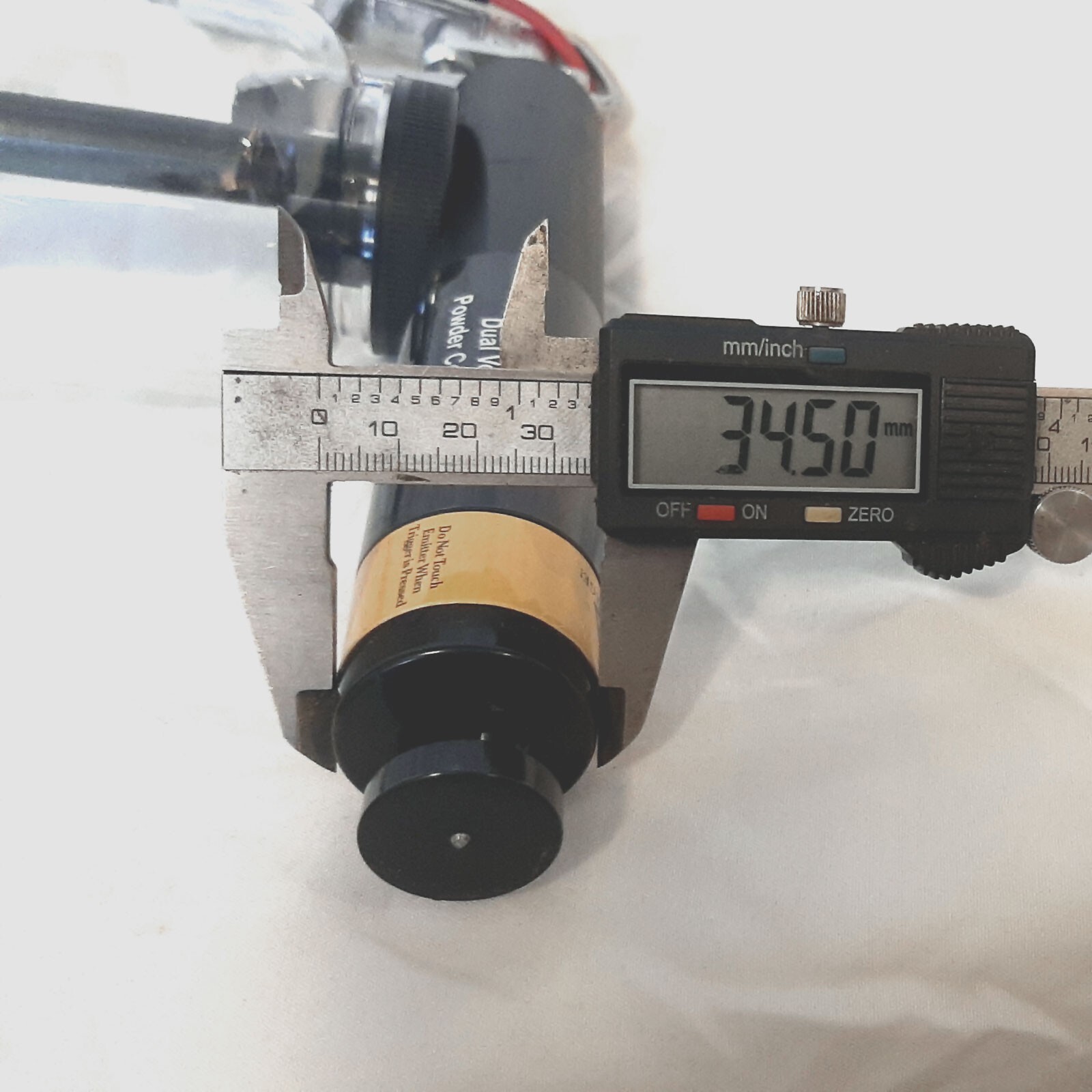 Powder Coating Nozzle Set of 3 for Eastwood Hotcoat PCS-100 PCS-250 Dual Voltage