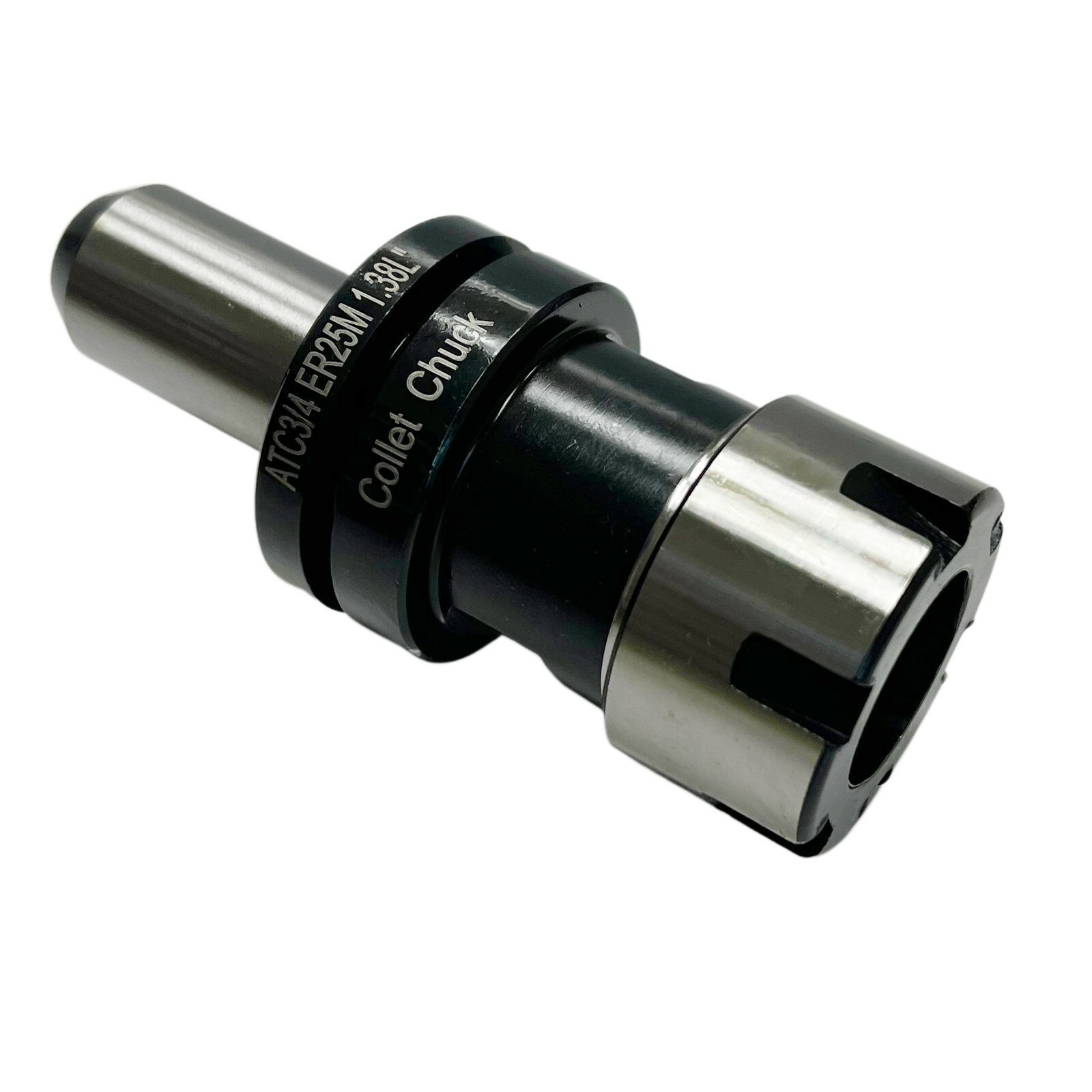 TTS 3/4" STRAIGHT SHANK ER25 M COLLET CHUCK TOOL HOLDR LENGTH 1.38" USA SELL