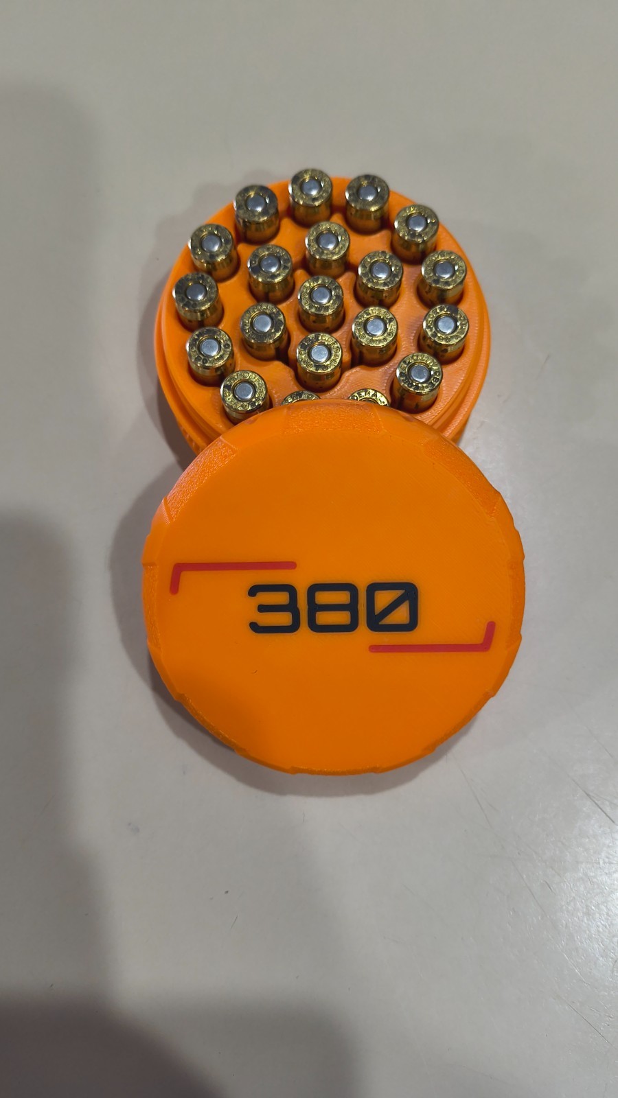 (1 Unit) Fully Customizable Ammo Storage Containers - Choose Caliber and Colors