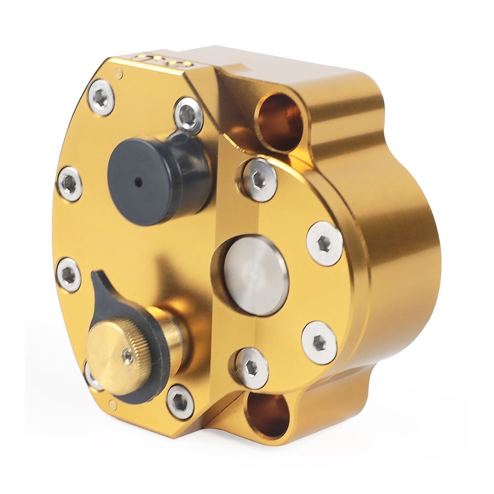 CNC Steering Damper Stabilizer Universal Reversed Safety Control Adjustable Gold