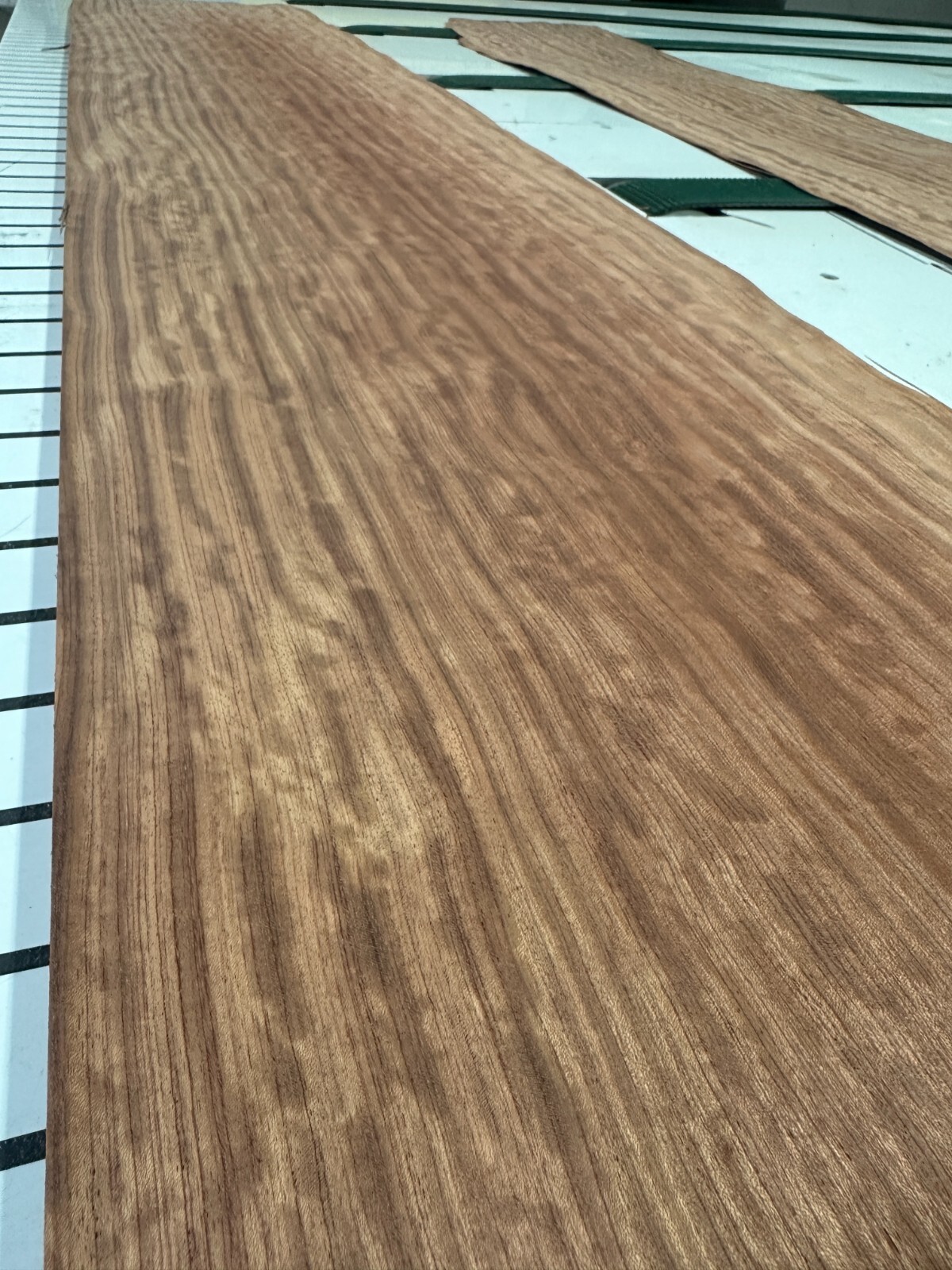 Bubinga Raw Wood Veneer ONE sheet 112'' x 18'' 83B