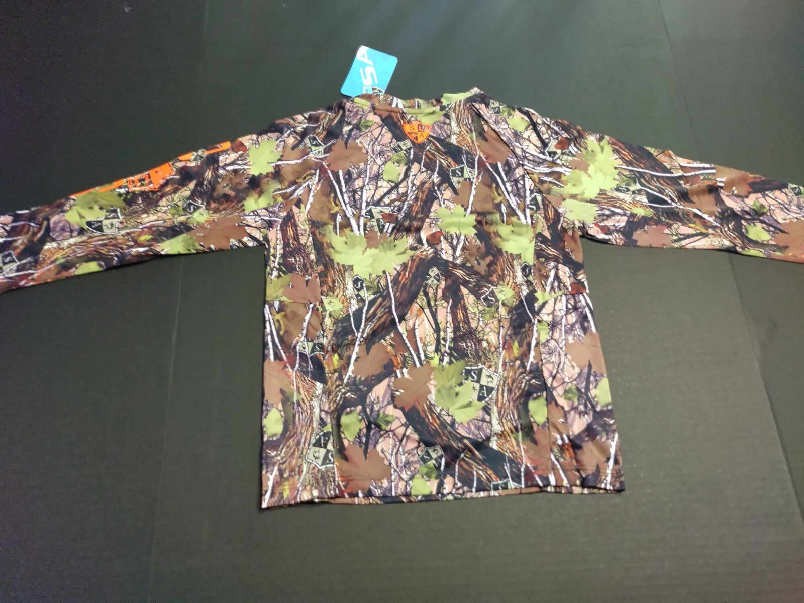 Forest Camouflage Kids Performance Long Sleeve Shirt Dregs Size 2T New