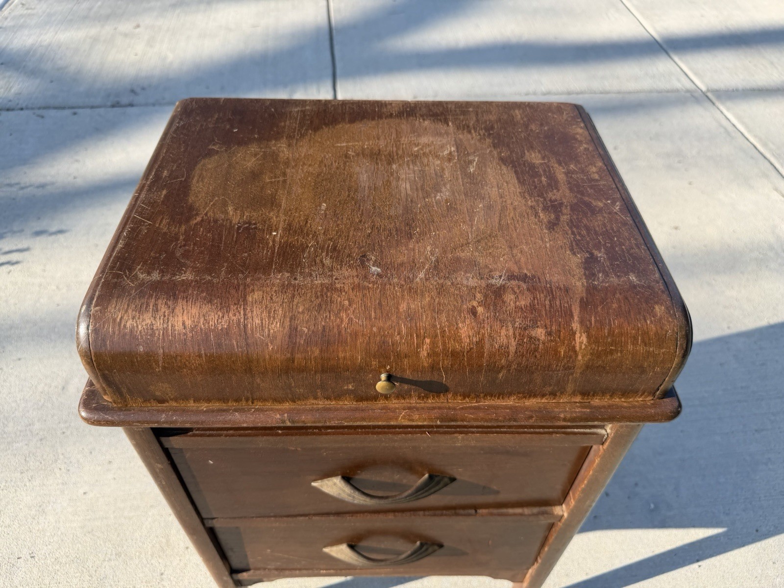 Vintage Sewing Cabinet By Caswell Runyon Co. 16x12x24
