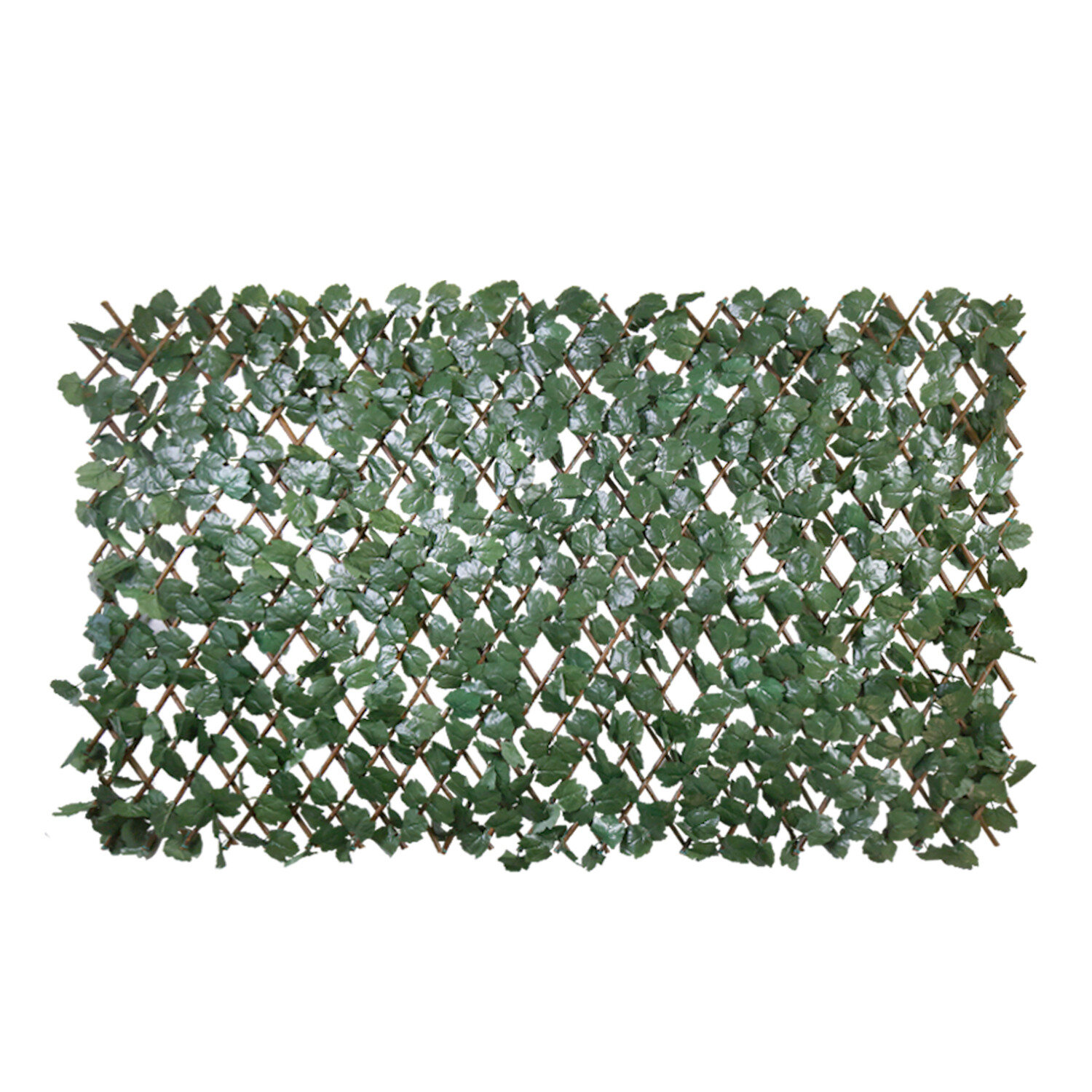 Expandable Artificial Faux Maple Leaf Home Decor Privacy Fence Wood Panel Screen