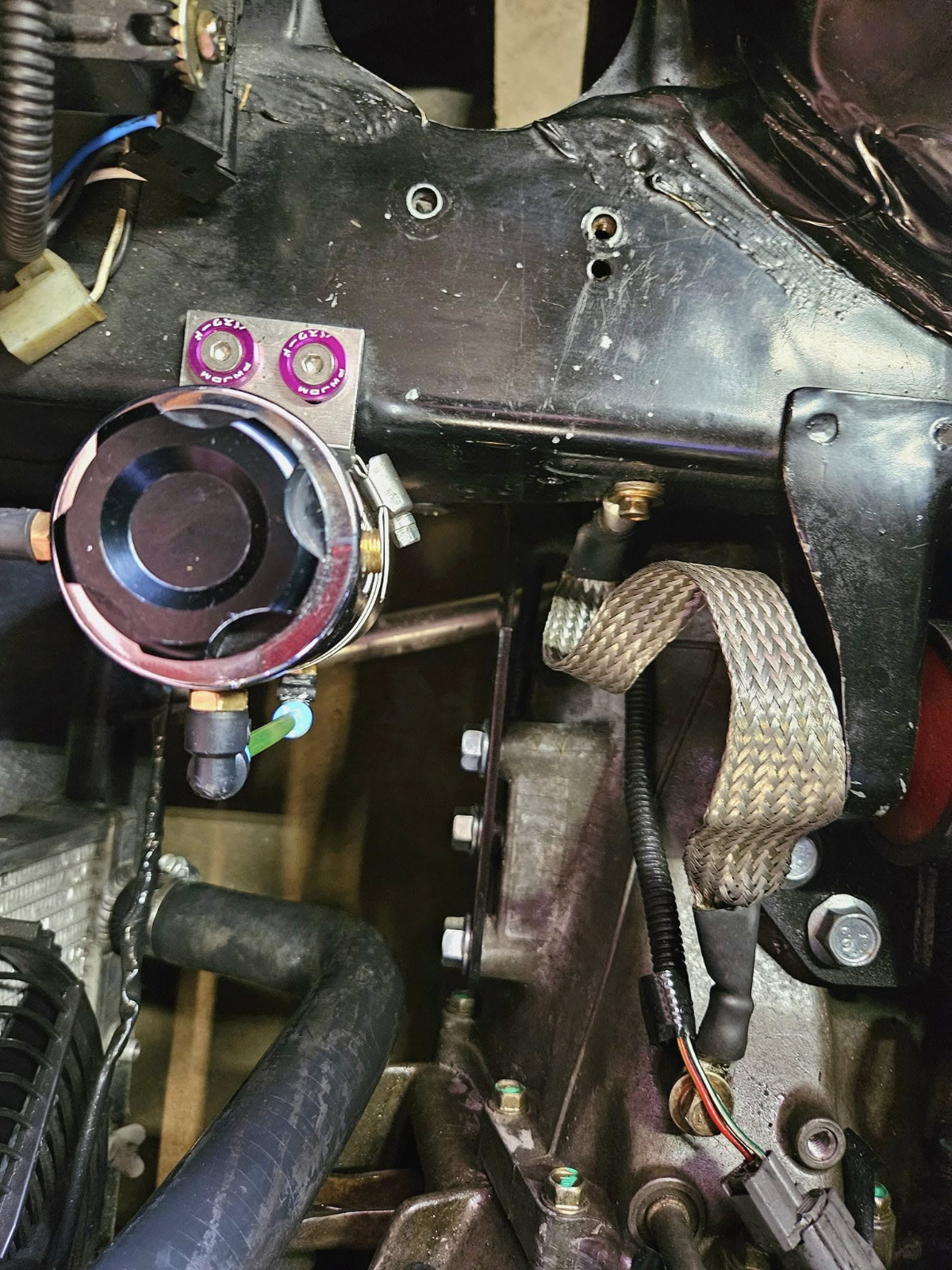 B-Series Low Profile Transmission Torque Mount Bracket Honda B20 B16 B18 VTEC