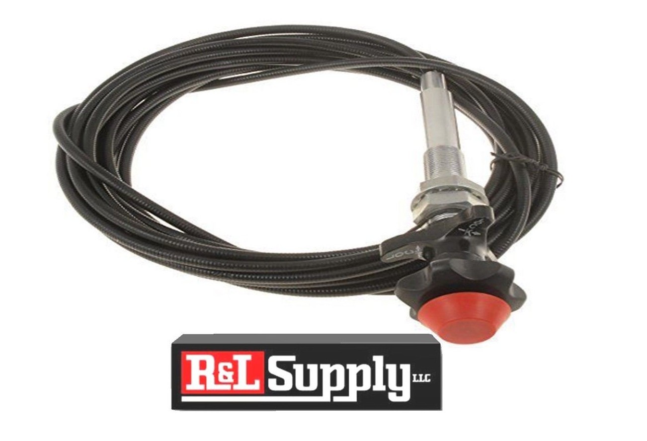 15FT BUYERS HEAVY DUTY VERNIER LOCKING THROTTLE CABLE VCGTX15 TRUCK EQUIPMENT