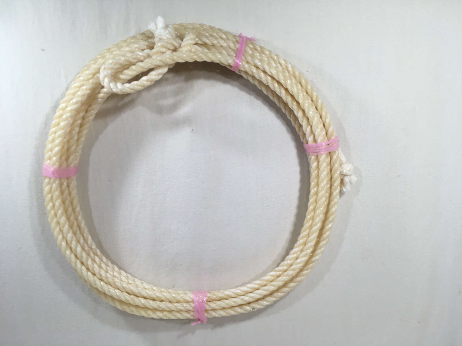 Rope - Kid's - 5/16" x 20' - Natural - Waxed Nylon (E492)