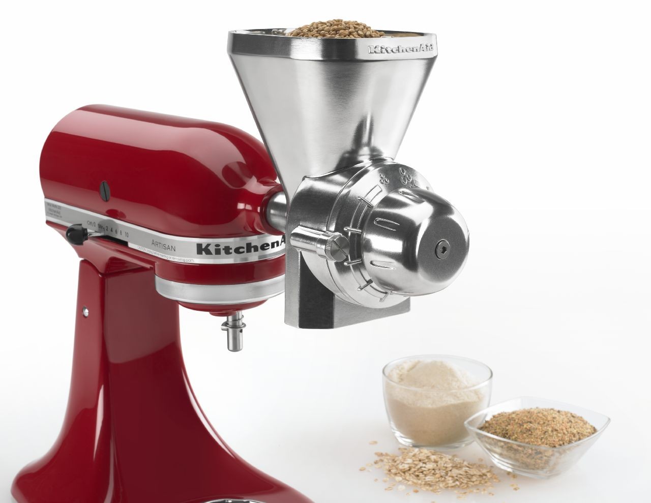 KitchenAid All Metal Grain Mill, KGMZZBASE