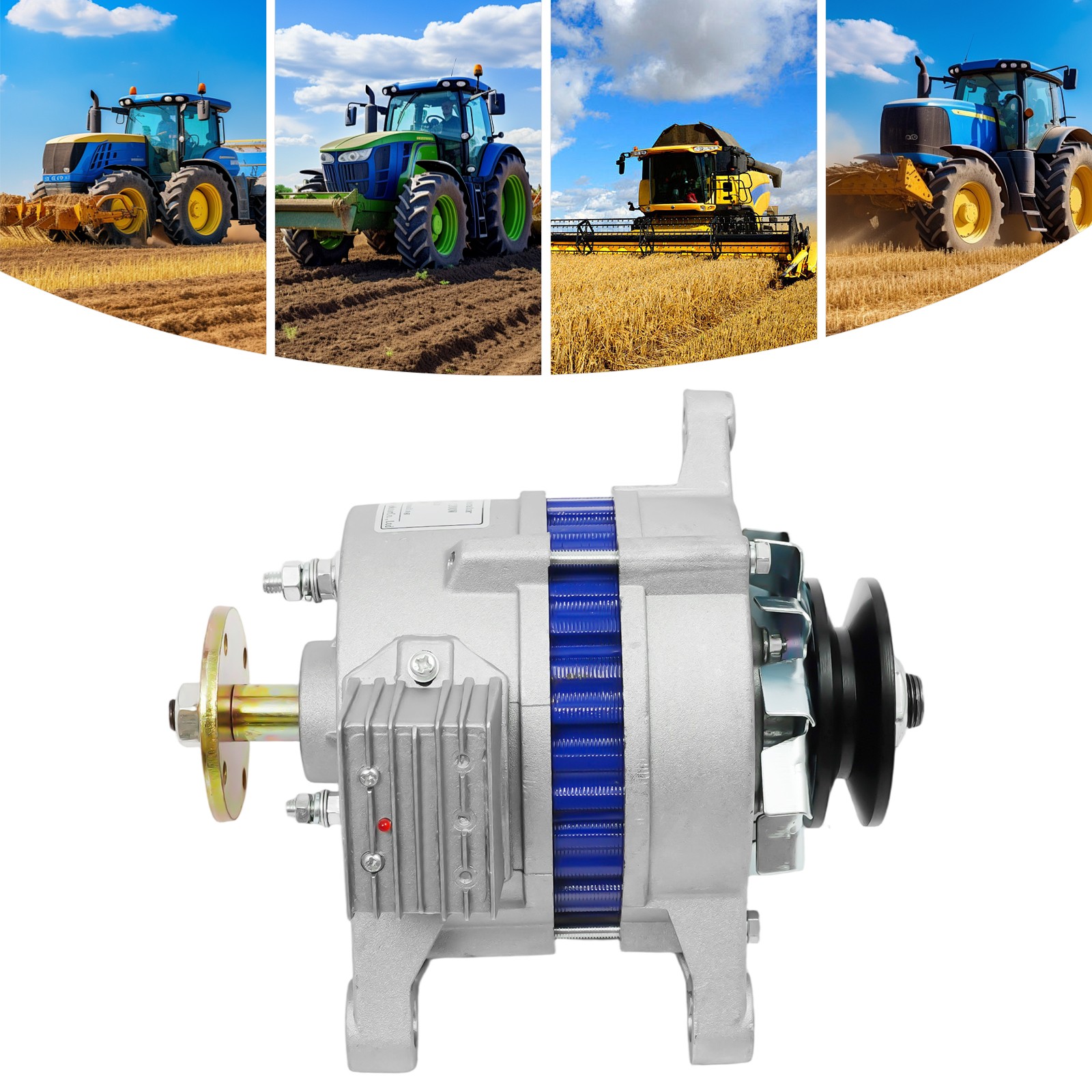 1200W Low Rpm Copper Permanent Magnet Alternator 12V Synchronous Generator PMA