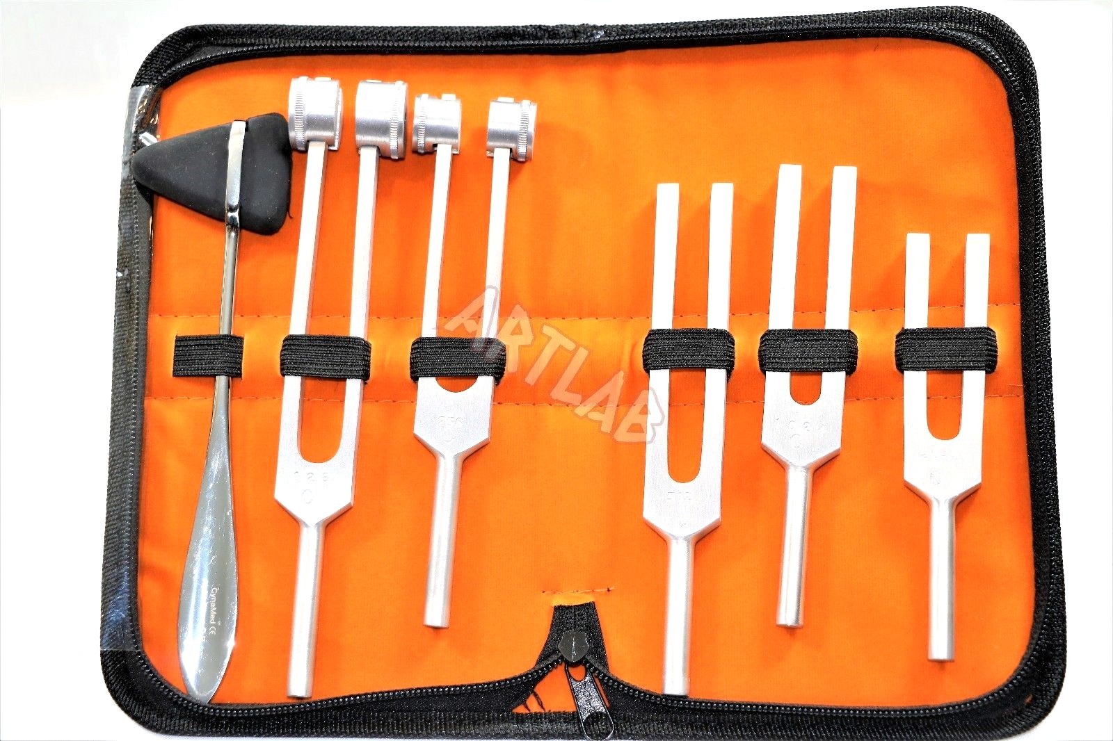 6 Tuning Fork Set Medical Surgical Chiropractic Physical Diagnostic instruments