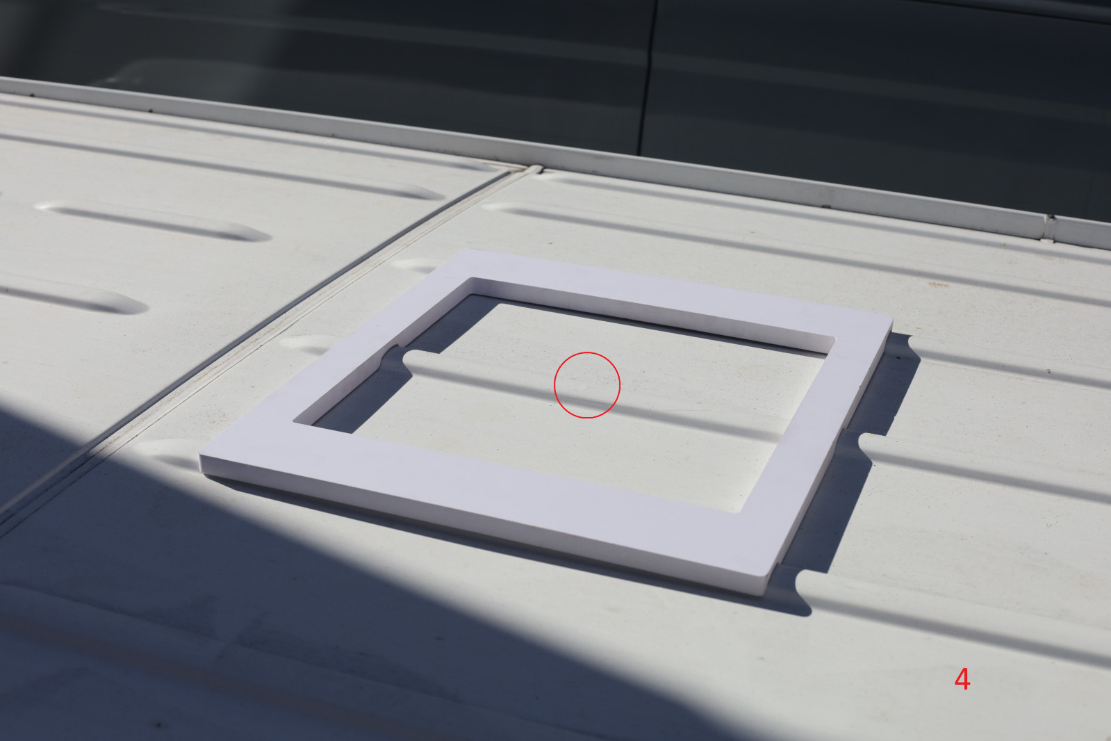 Sprinter 2007 - 2025 Roof vent fan AC Adapter 14" x 14" All RiB