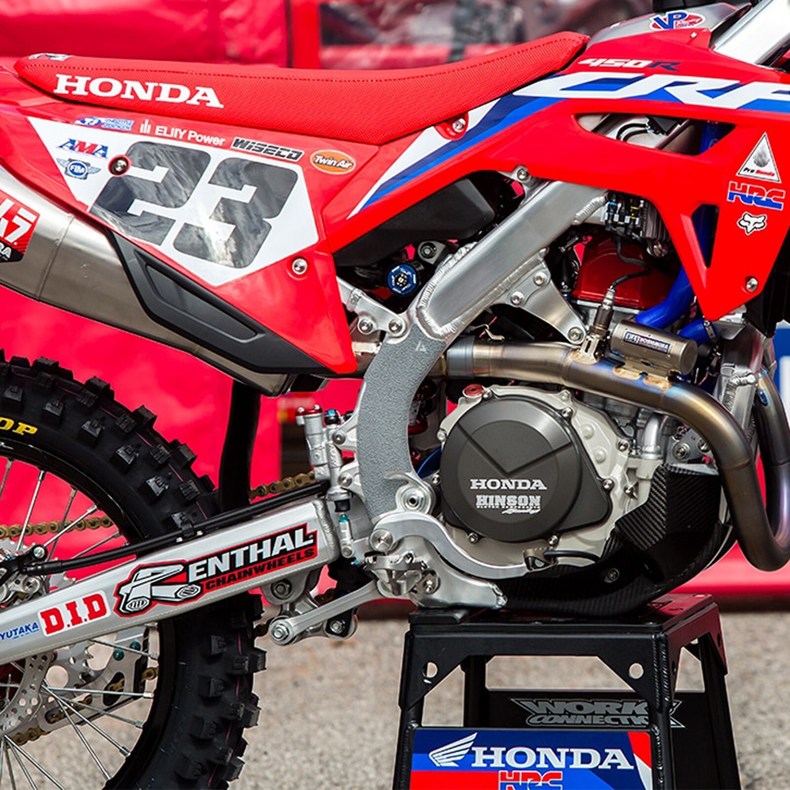 2005 - 2025 Honda CRF150R Rubberized Grip Tape Frame Guard Protector (2 Pairs)